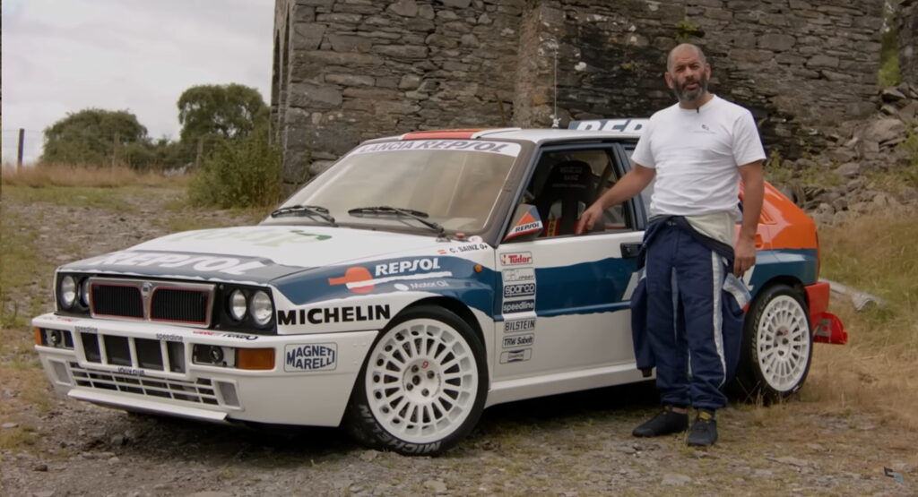  Chris Harris Goes All Gushy Over The Last Factory Lancia To Ever Win A WRC Event