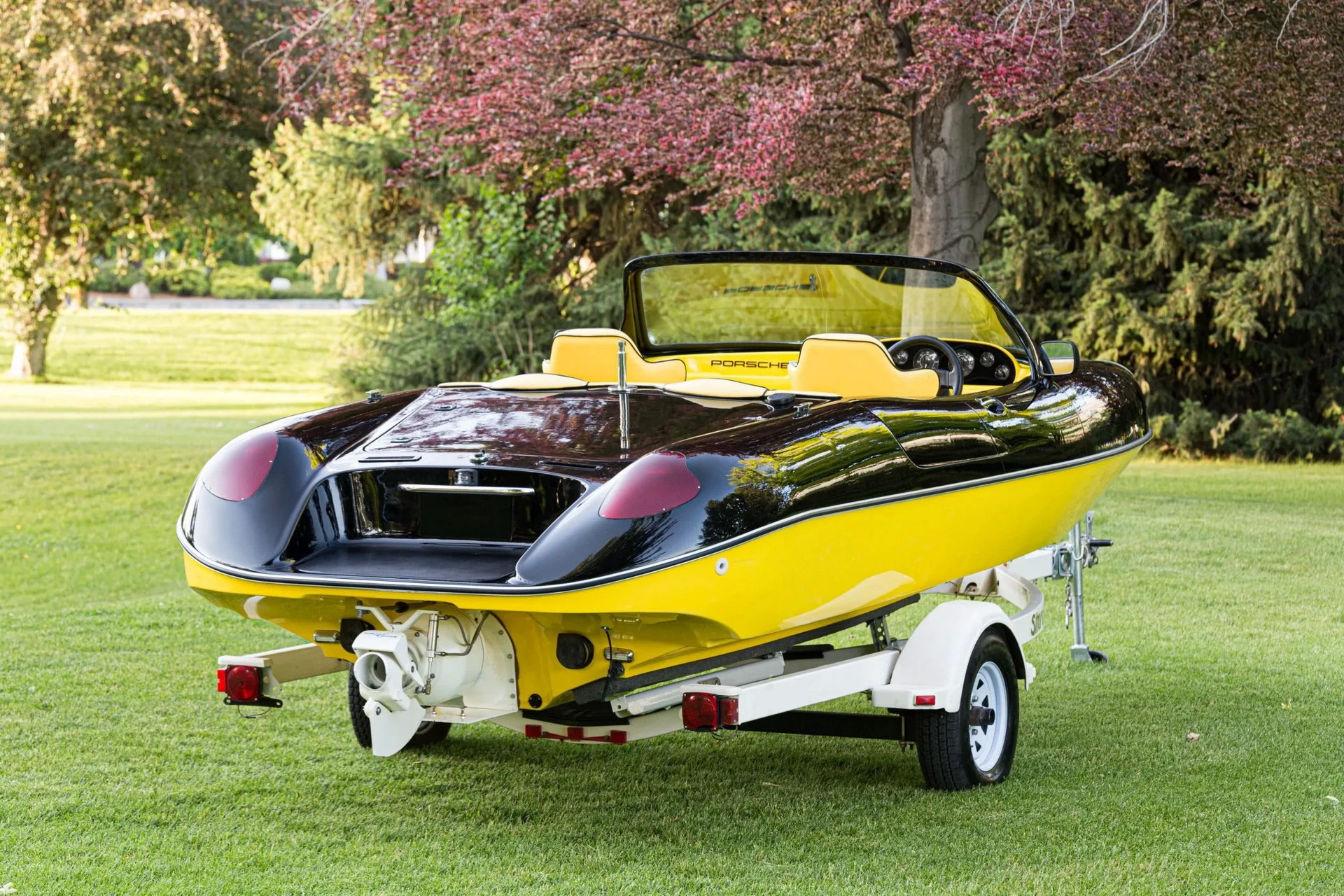 Wanna Buy A Boat That Kinda Looks Like A 1990s Porsche?