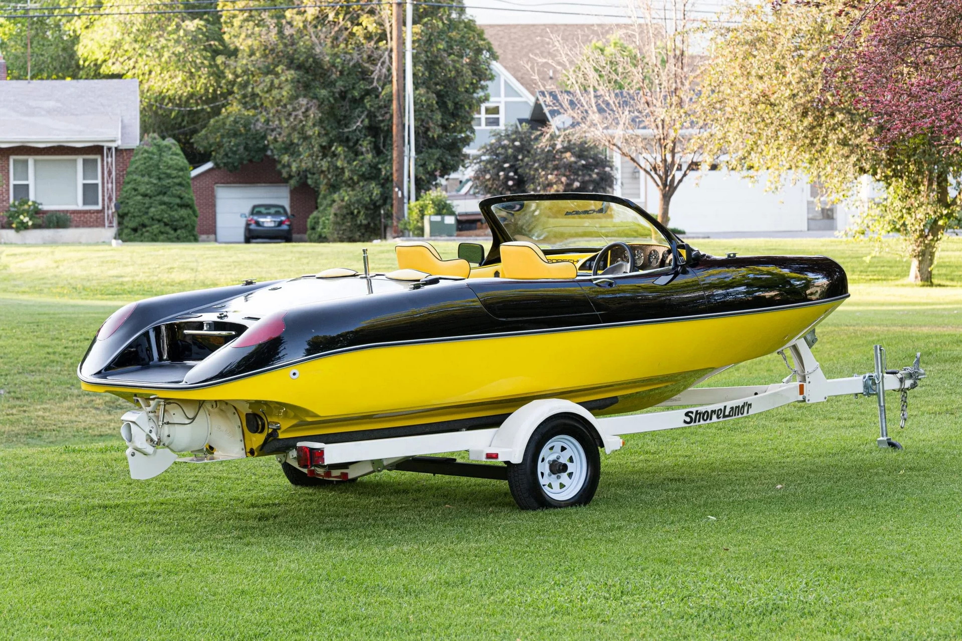 Wanna Buy A Boat That Kinda Looks Like A 1990s Porsche?