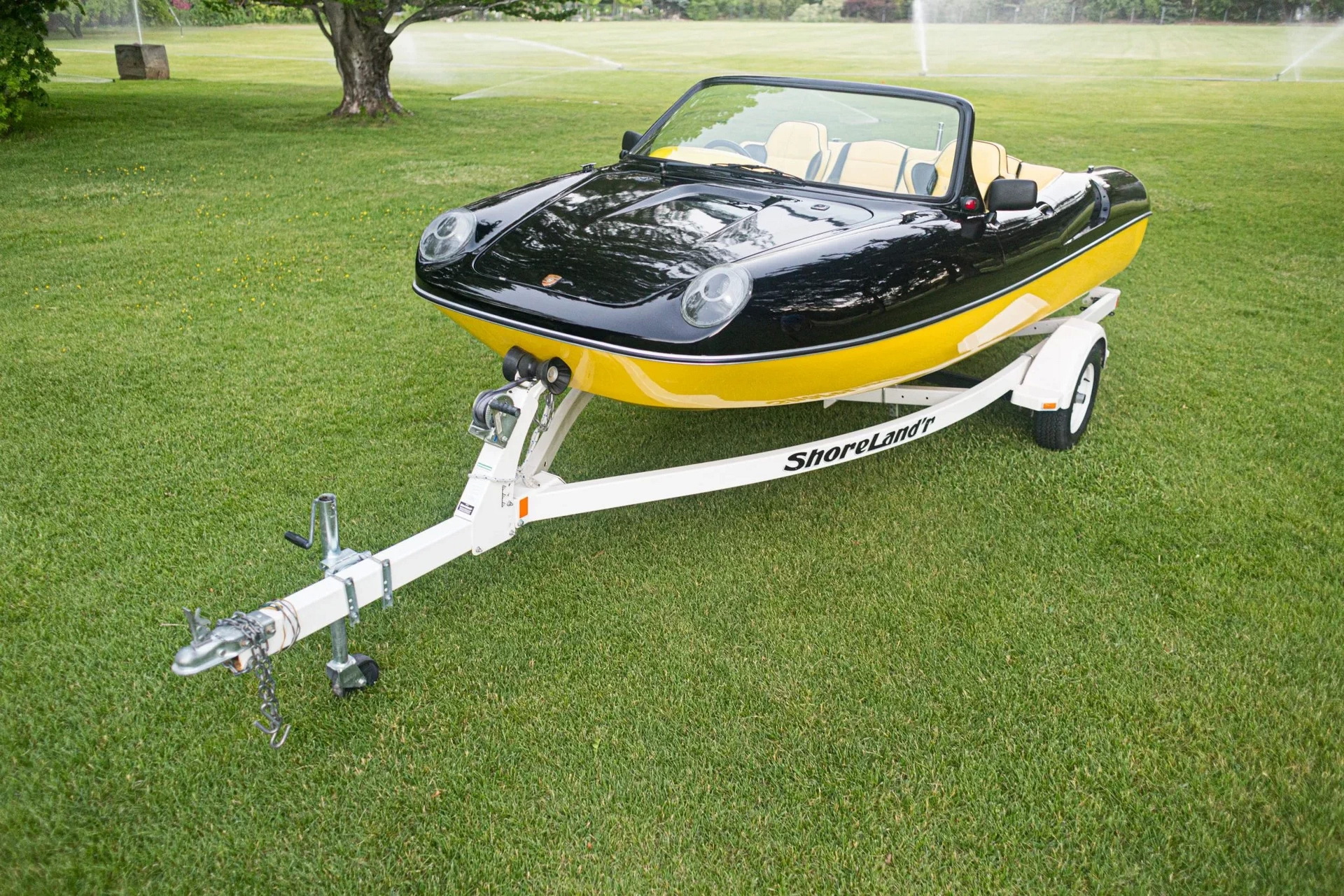 Wanna Buy A Boat That Kinda Looks Like A 1990s Porsche?