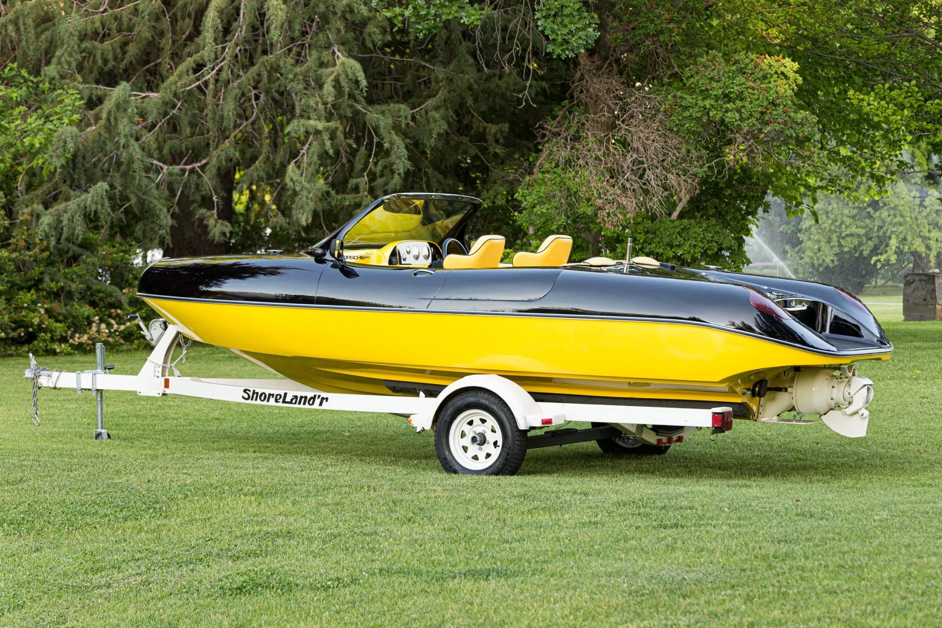 Wanna Buy A Boat That Kinda Looks Like A 1990s Porsche?