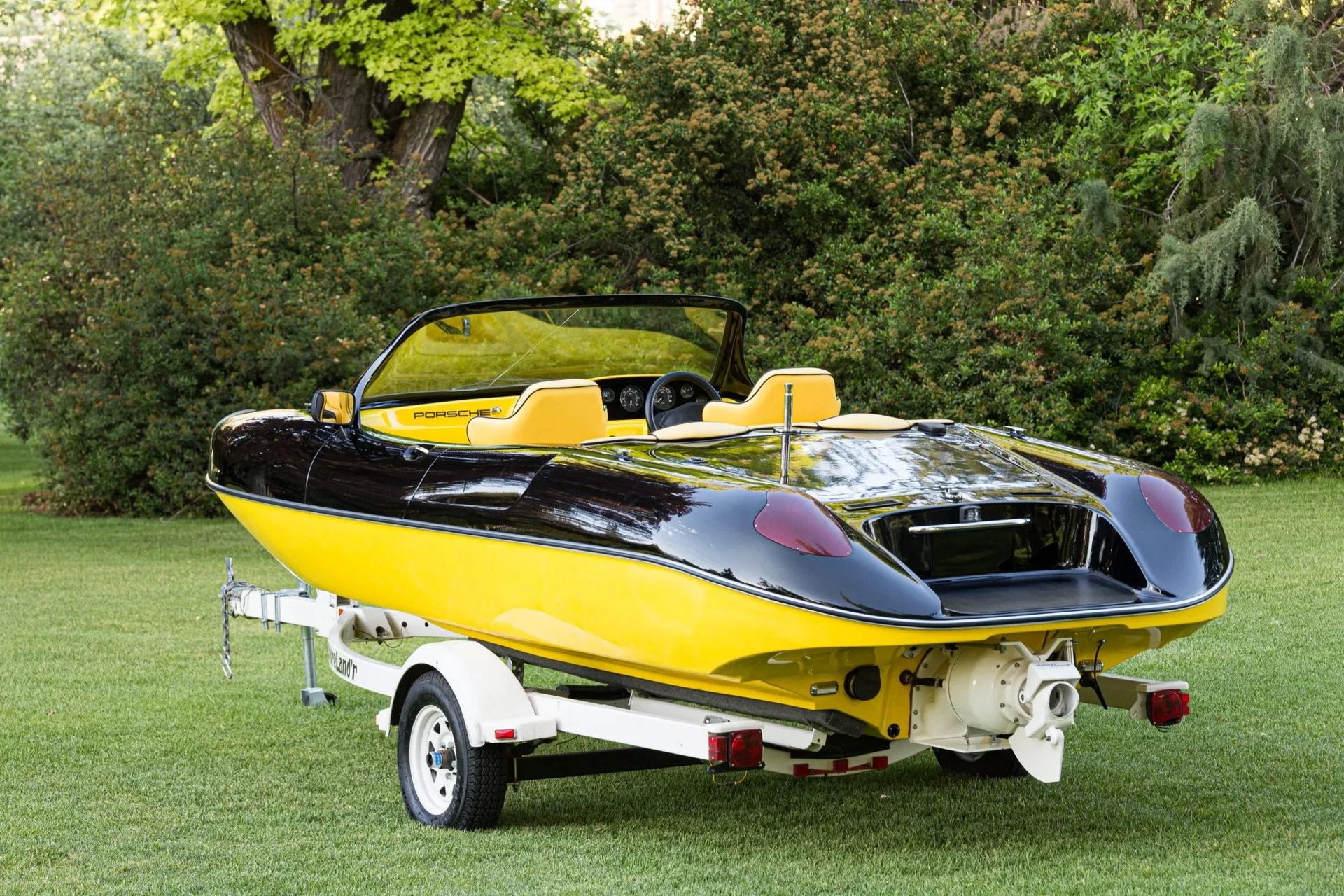 Wanna Buy A Boat That Kinda Looks Like A 1990s Porsche?