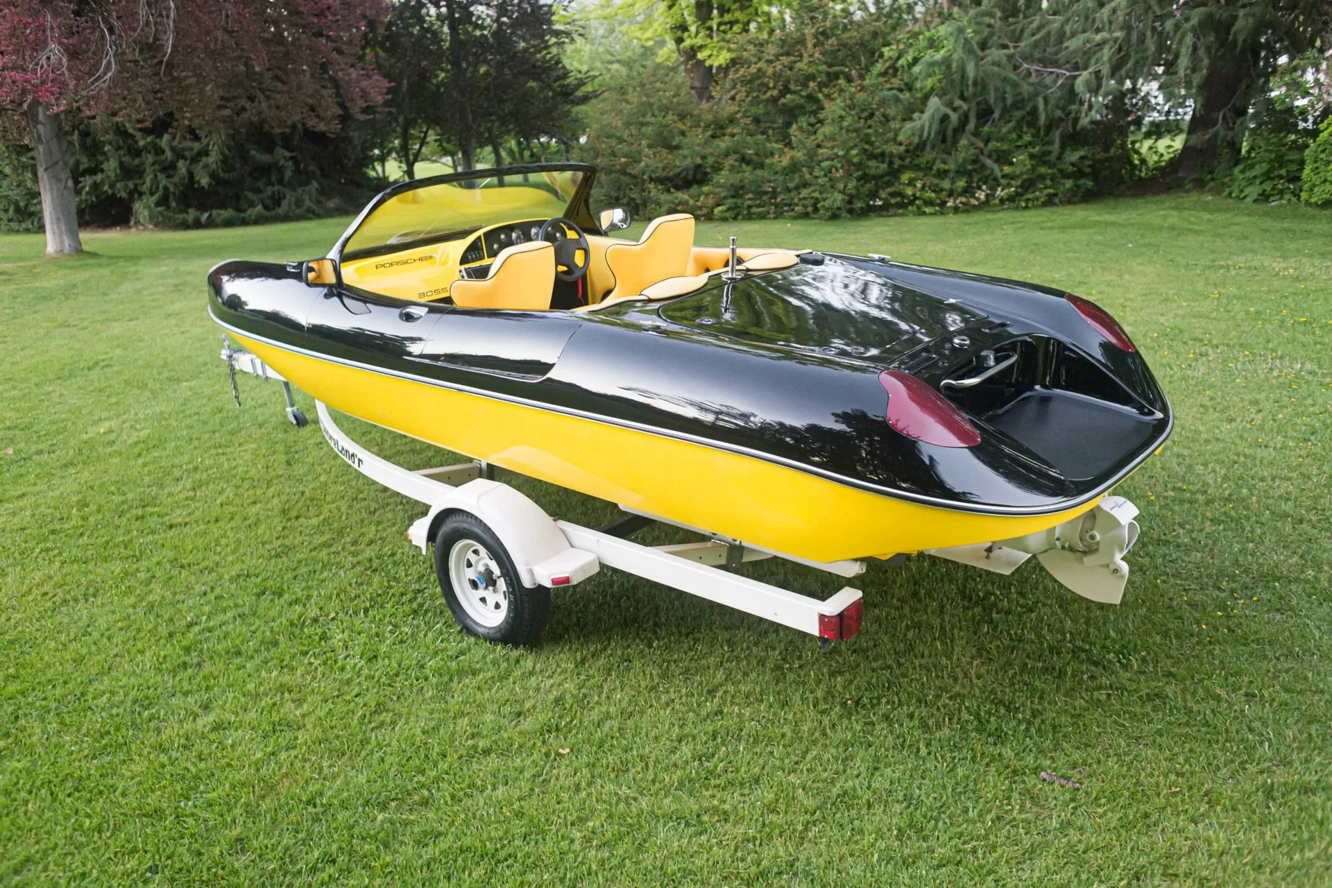 Wanna Buy A Boat That Kinda Looks Like A 1990s Porsche?