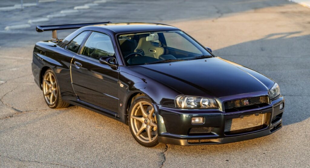  Nissan R34 GT-R In Midnight Purple II Ready To Fetch Six-Figure Price In The US
