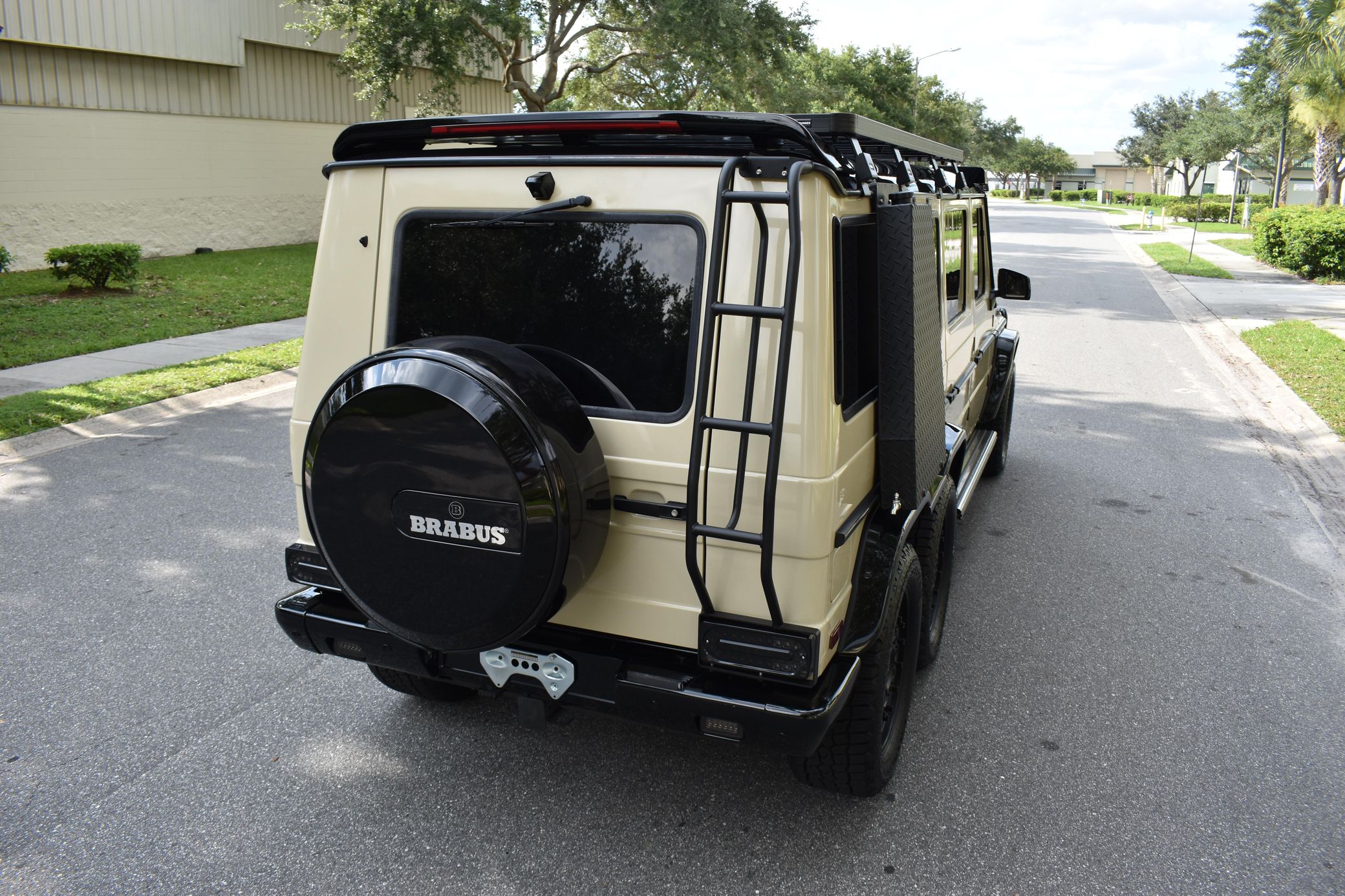 This Beige 2017 Mercedes-Benz G550 Six-Wheeler Up For Auction Is Anything But Boring