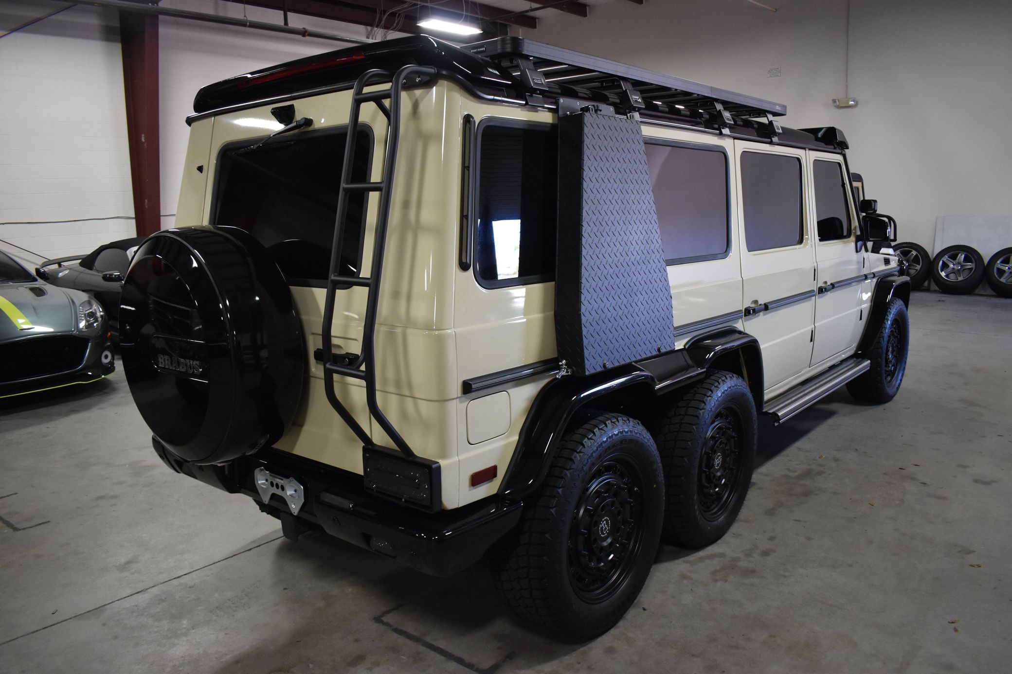 This Beige 2017 Mercedes-Benz G550 Six-Wheeler Up For Auction Is Anything But Boring