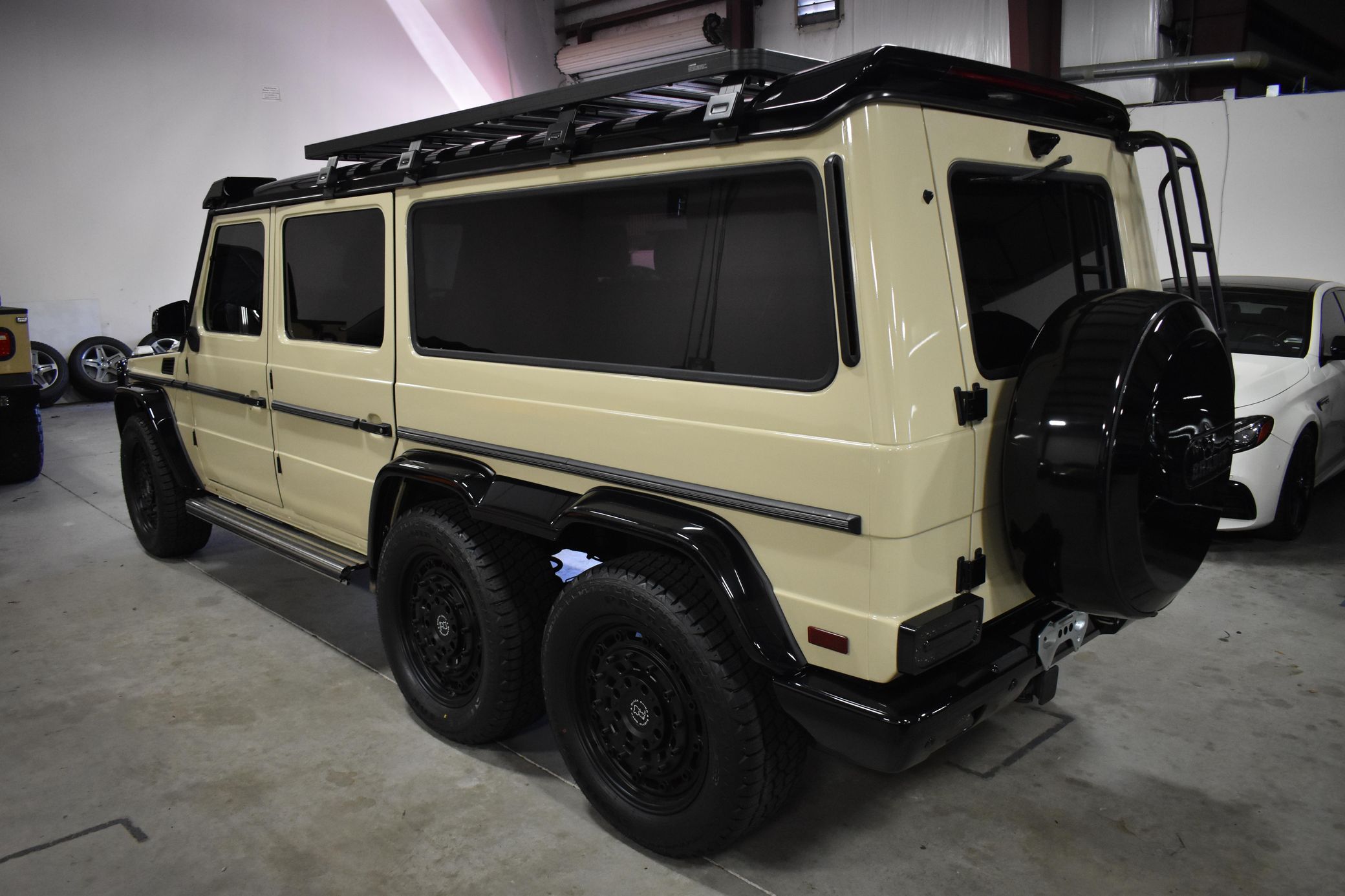This Beige 2017 Mercedes-Benz G550 Six-Wheeler Up For Auction Is Anything But Boring