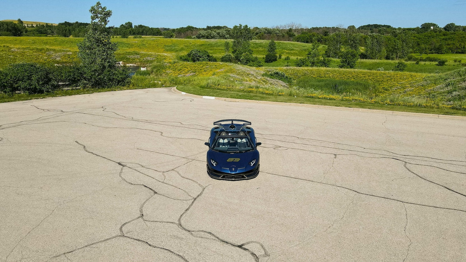 Who Needs A New Lamborghini Countach When You Can Buy This Aventador SVJ 63 Roadster