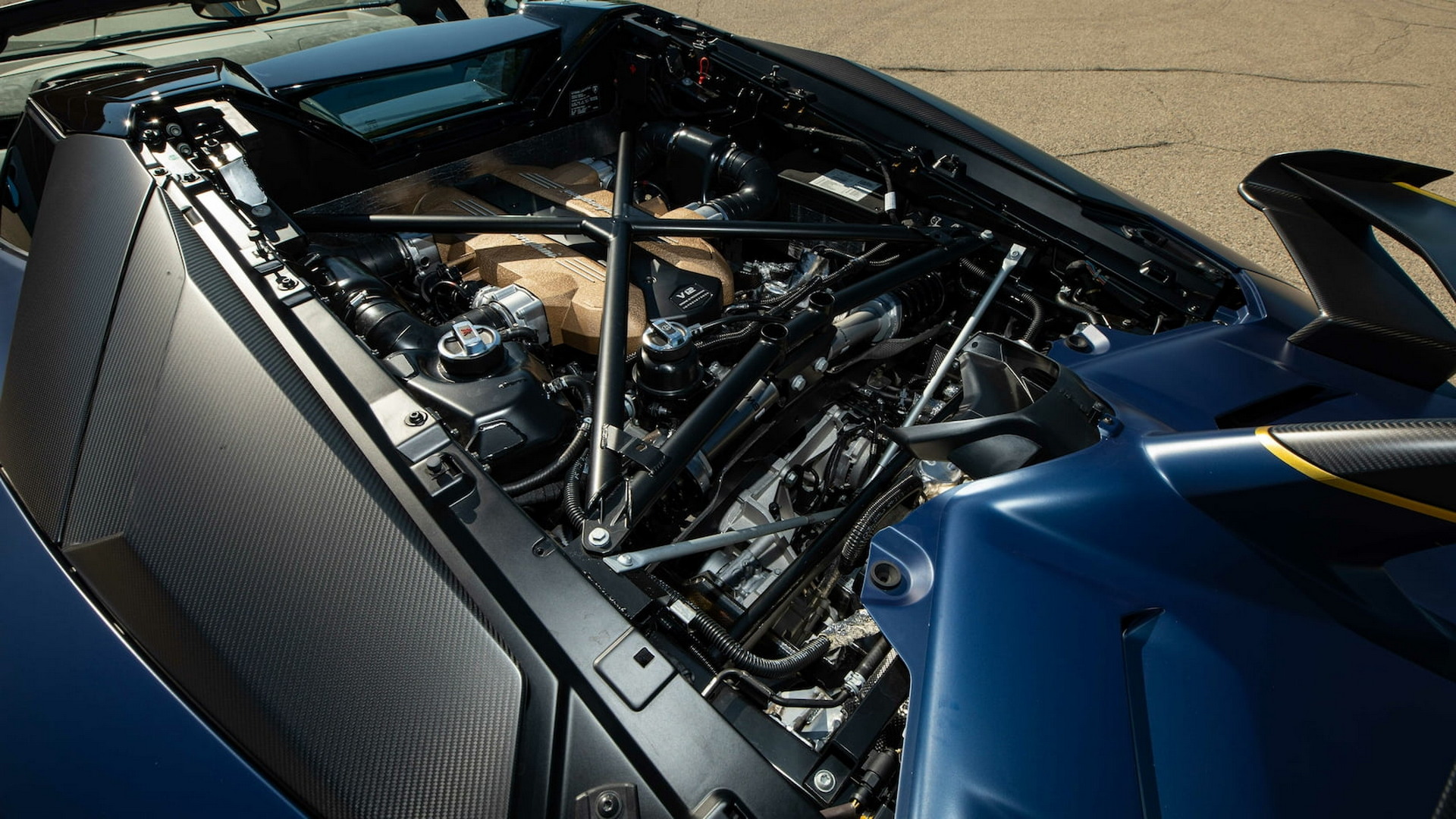 Who Needs A New Lamborghini Countach When You Can Buy This Aventador SVJ 63 Roadster