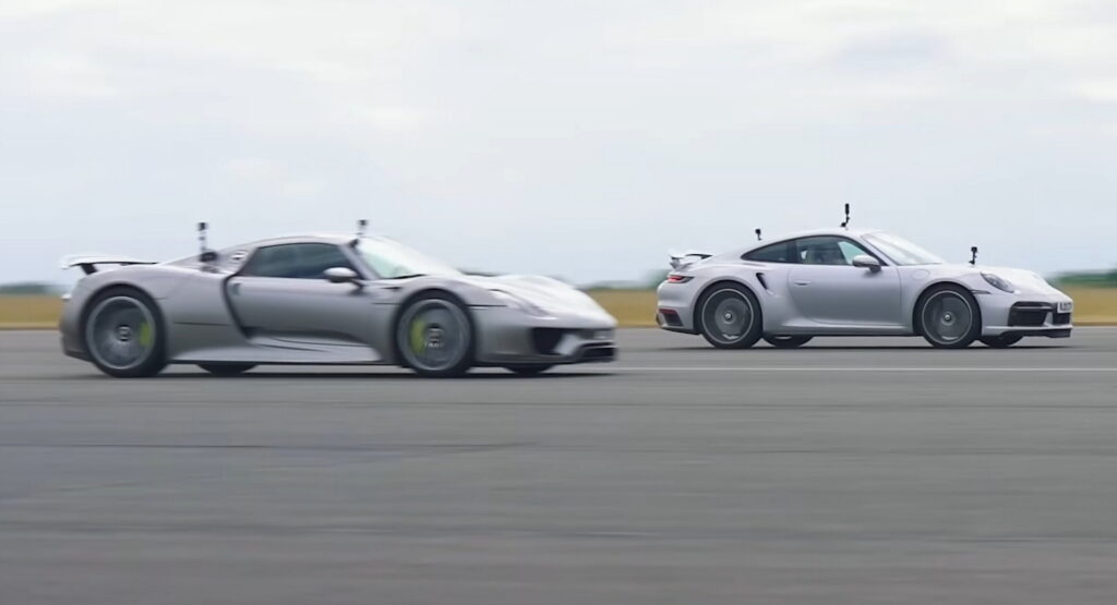 Can The Latest 911 Turbo S Take On The Porsche 918 Spyder?