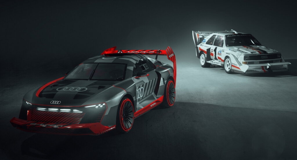  Audi S1 E-tron Quattro Hoonitron To Make U.S. Debut At Monterey Alongside The Car That Inspired It