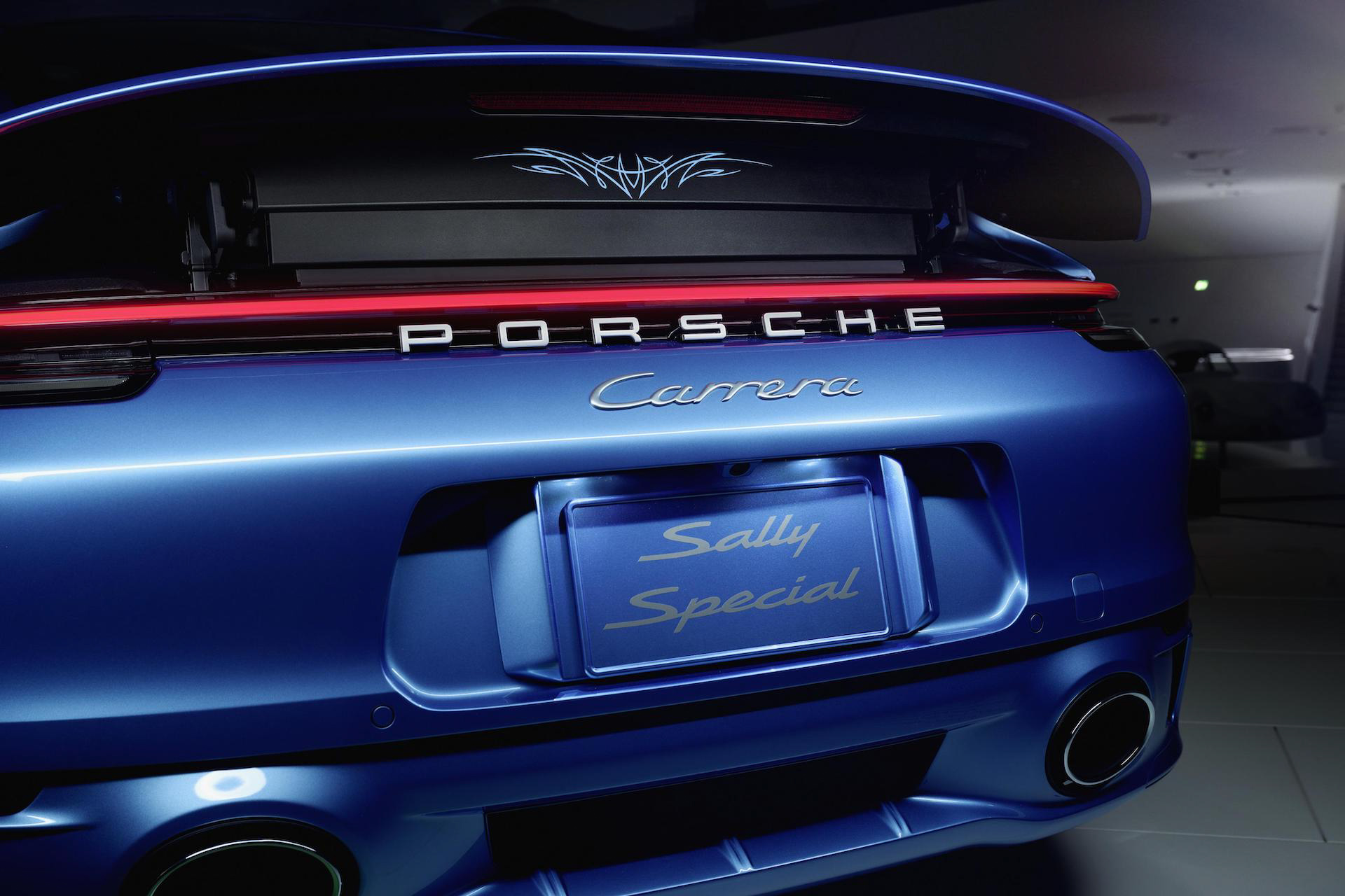 Porsche 911 Sally Special Is A Modified 992 Carrera GTS Inspired By Pixar's  Cars Movie | Carscoops