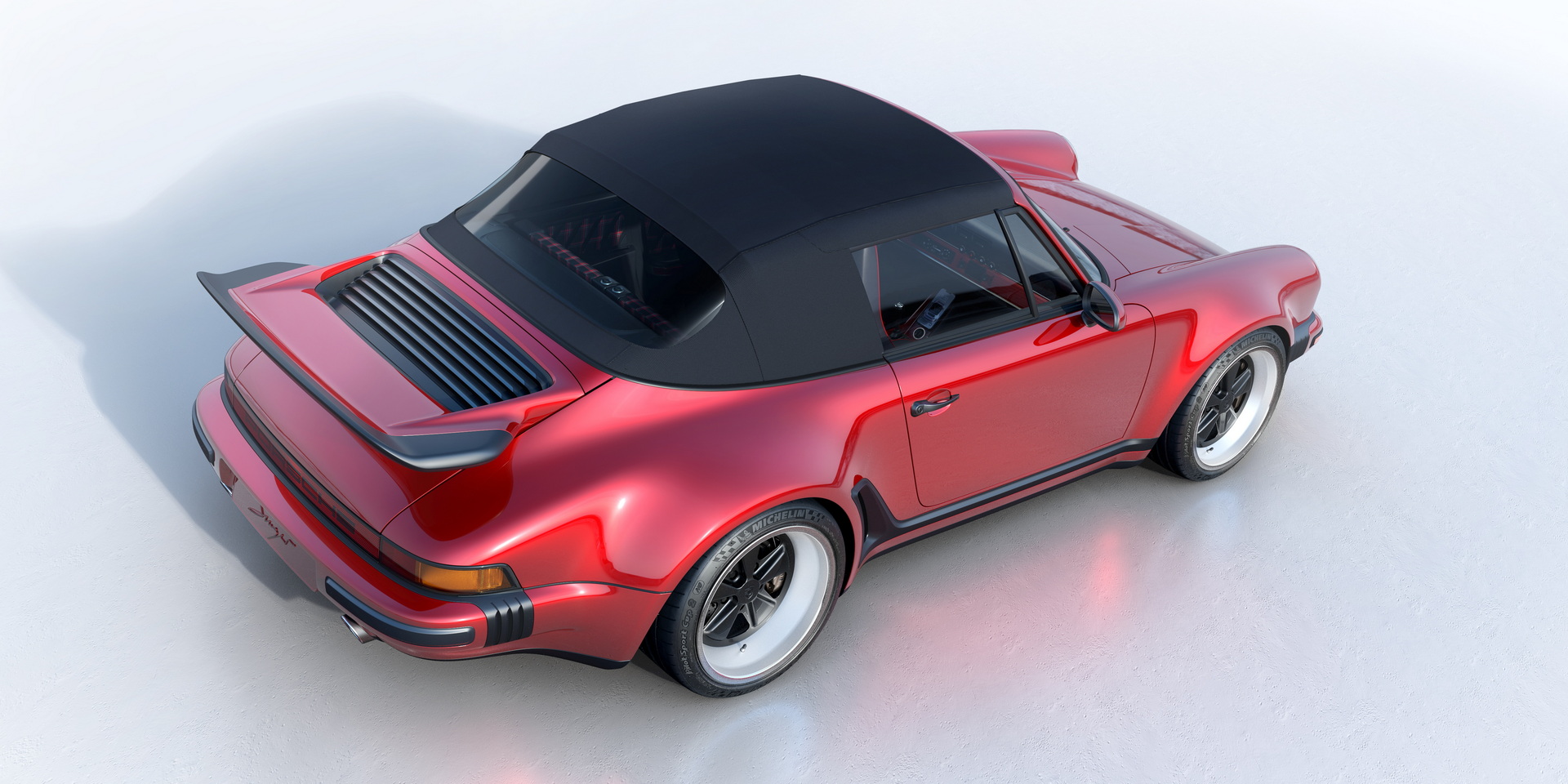 Singer Reveals Its First Cabriolet With Restomod Porsche 930 Turbo