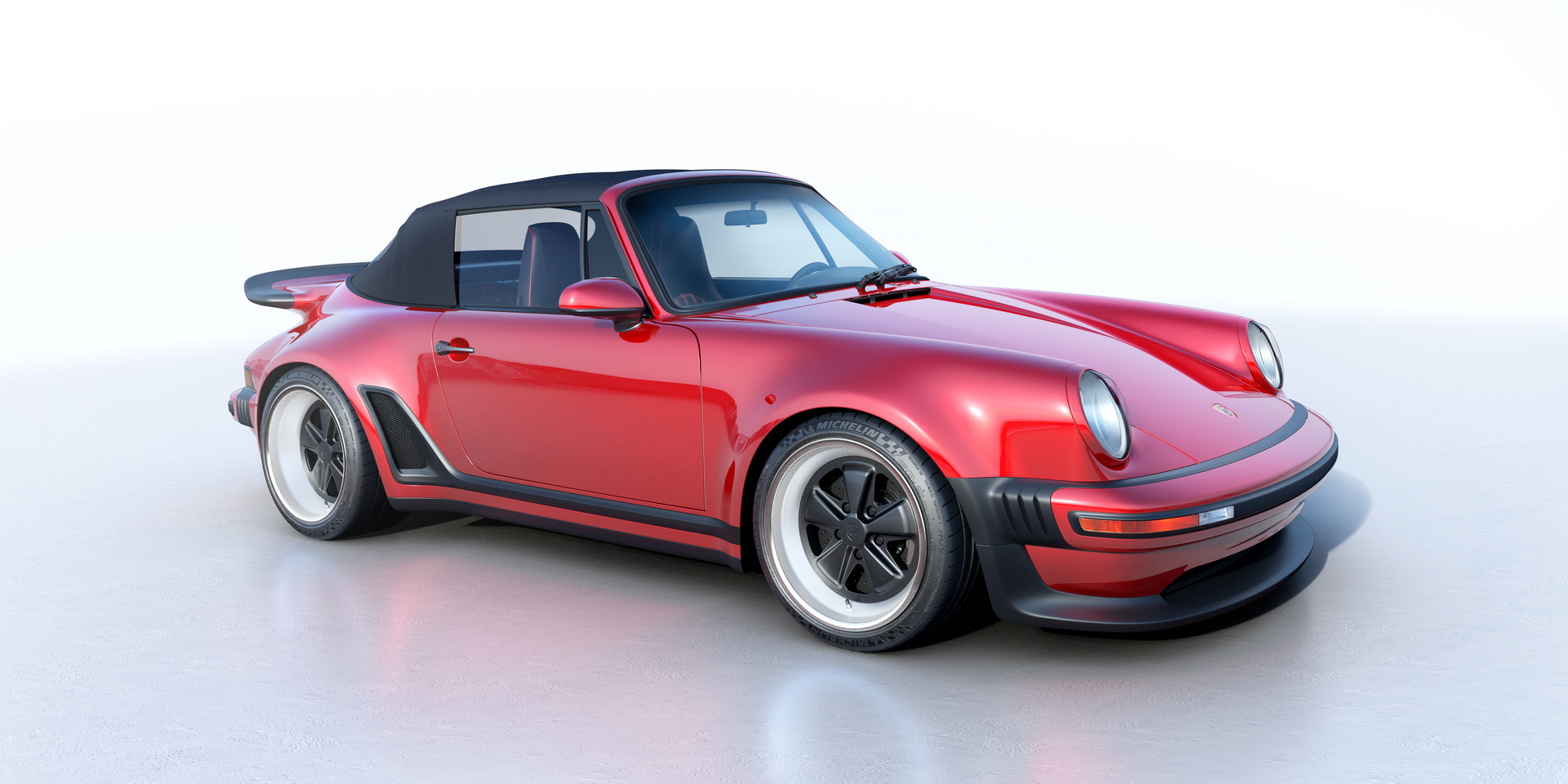 Singer Reveals Its First Cabriolet With Restomod Porsche 930 Turbo