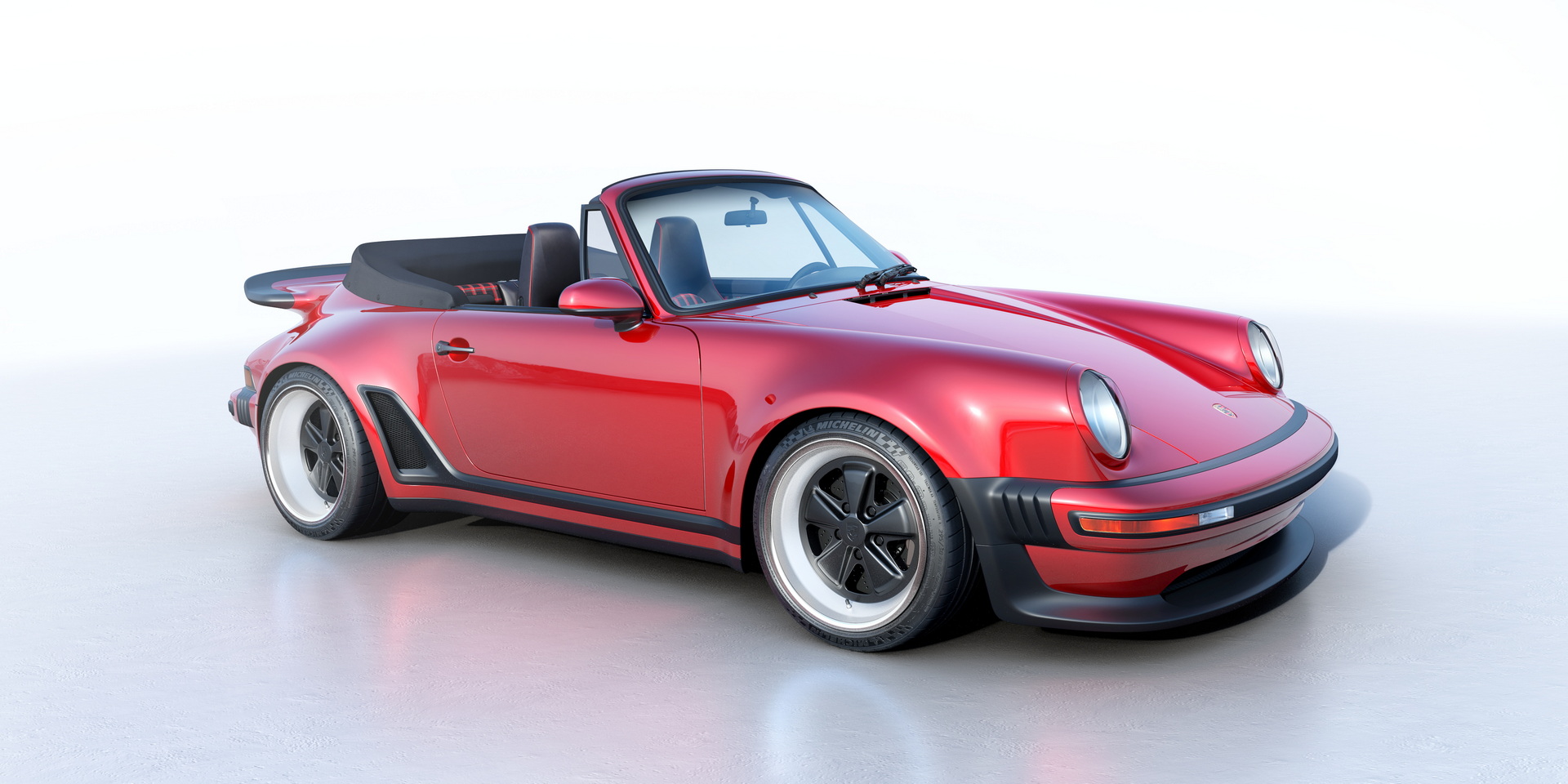 Singer Reveals Its First Cabriolet With Restomod Porsche 930 Turbo