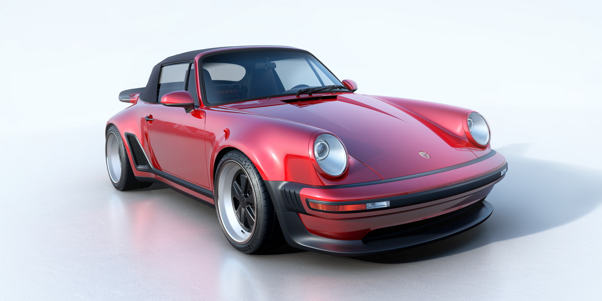 Singer Reveals Its First Cabriolet With Restomod Porsche 930 Turbo