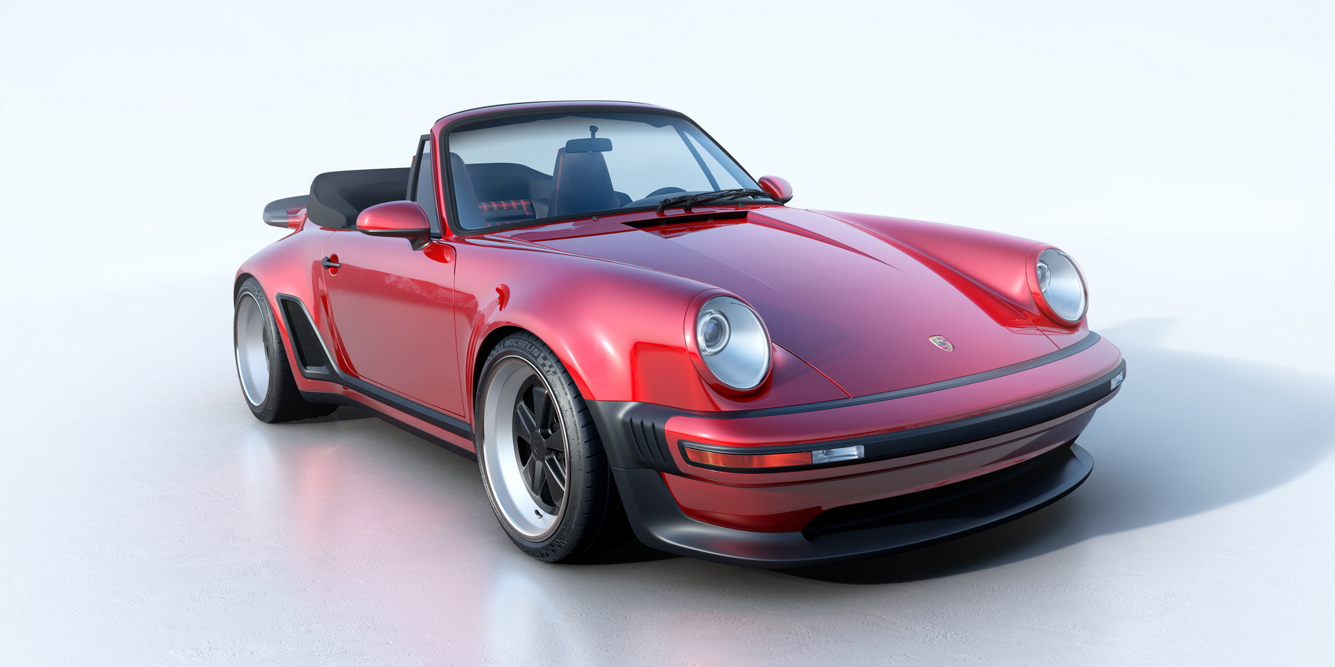 Singer Reveals Its First Cabriolet With Restomod Porsche 930 Turbo