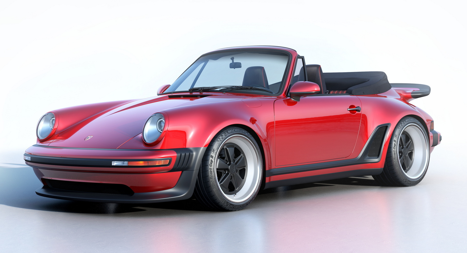 Singer Reveals Its First Cabriolet With Restomod Porsche 930 Turbo