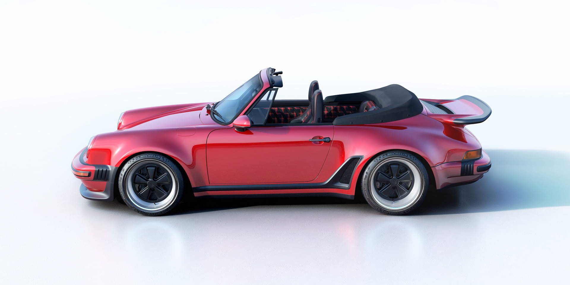 Singer Reveals Its First Cabriolet With Restomod Porsche 930 Turbo