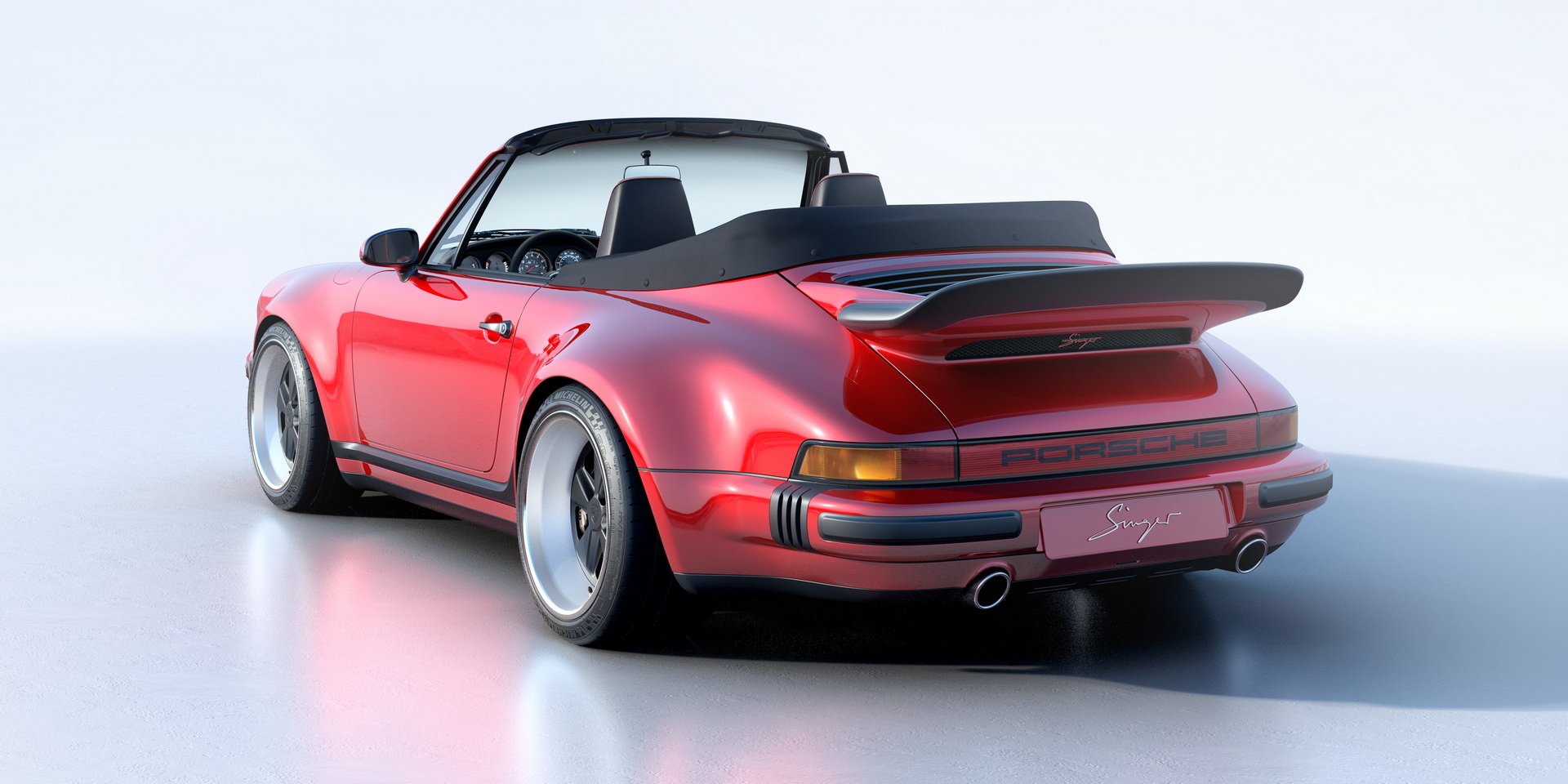 Singer Reveals Its First Cabriolet With Restomod Porsche 930 Turbo