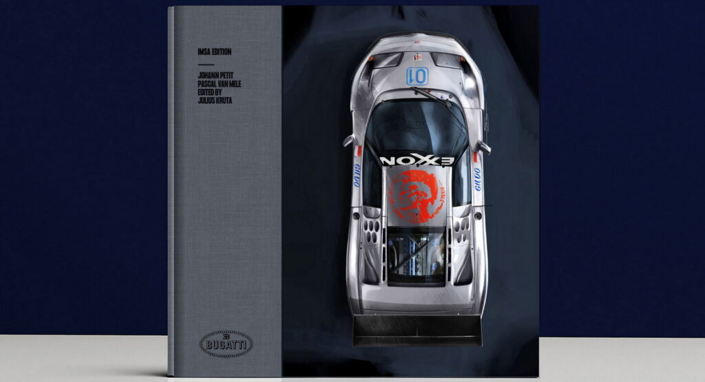  First Copy Of 440-Page Book Covering History Of Bugatti EB110 Sold At Auction For $46,000