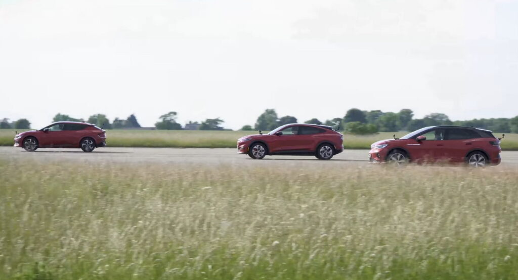  Can The Fastest VW ID.4 Take On A Mid-Range Ford Mustang Mach-E And Kia EV6?