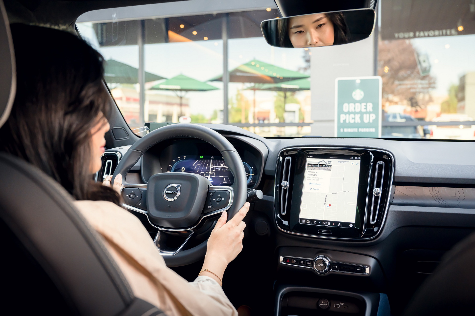 Volvo And Starbucks Install First EV Chargers In Provo, Utah