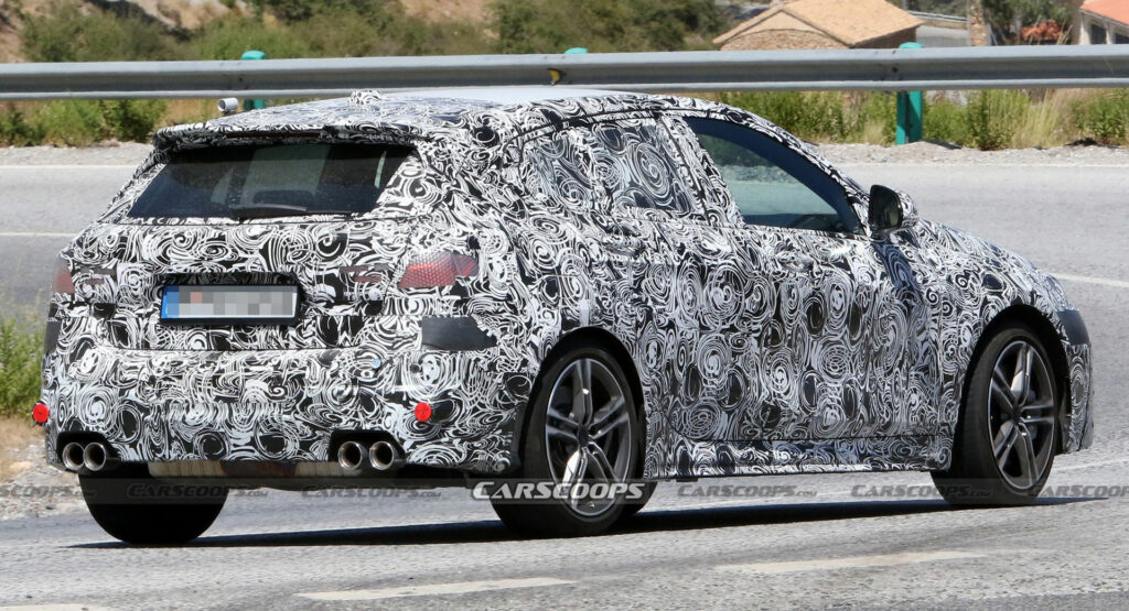 Facelifted BMW 135i Continues To Flaunt Its New Quad Exhaust