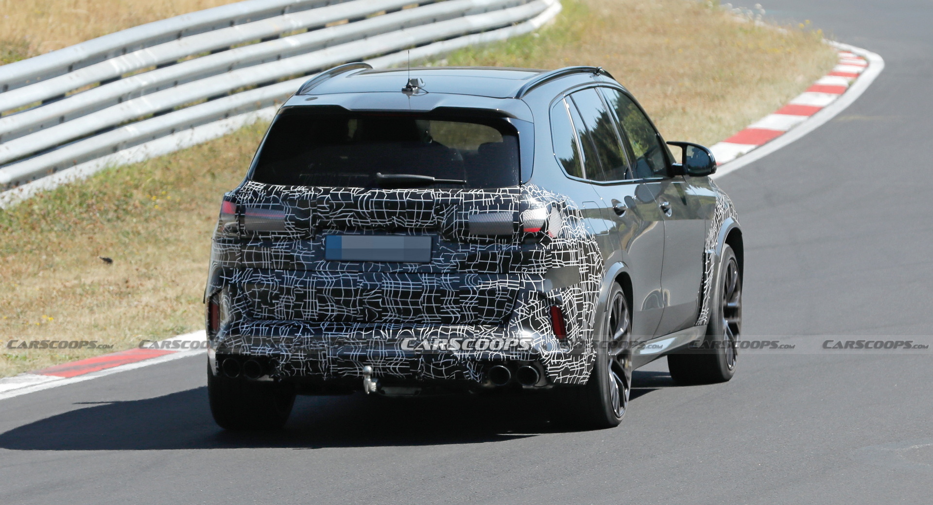 2024 BMW X5 M Shows A Little More Grille While Testing At The Nurburgring