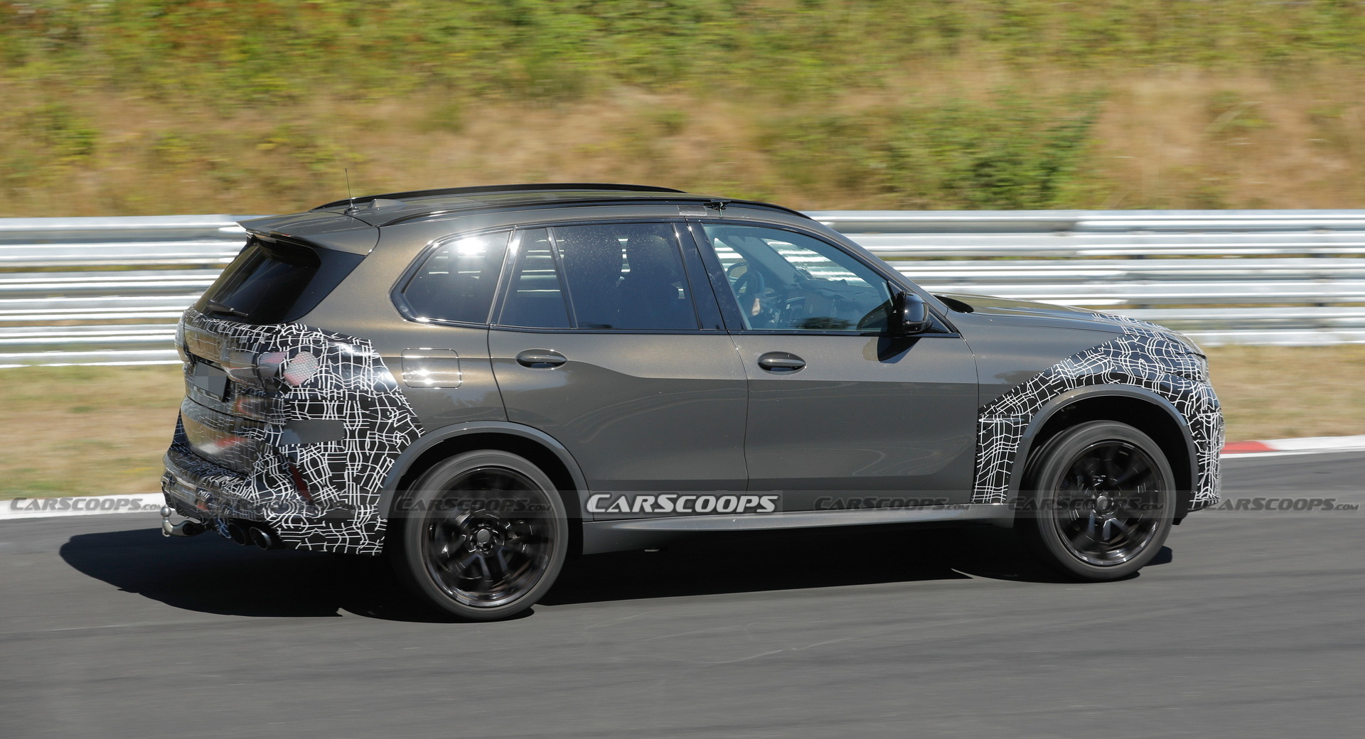 2024 BMW X5 M Shows A Little More Grille While Testing At The Nurburgring