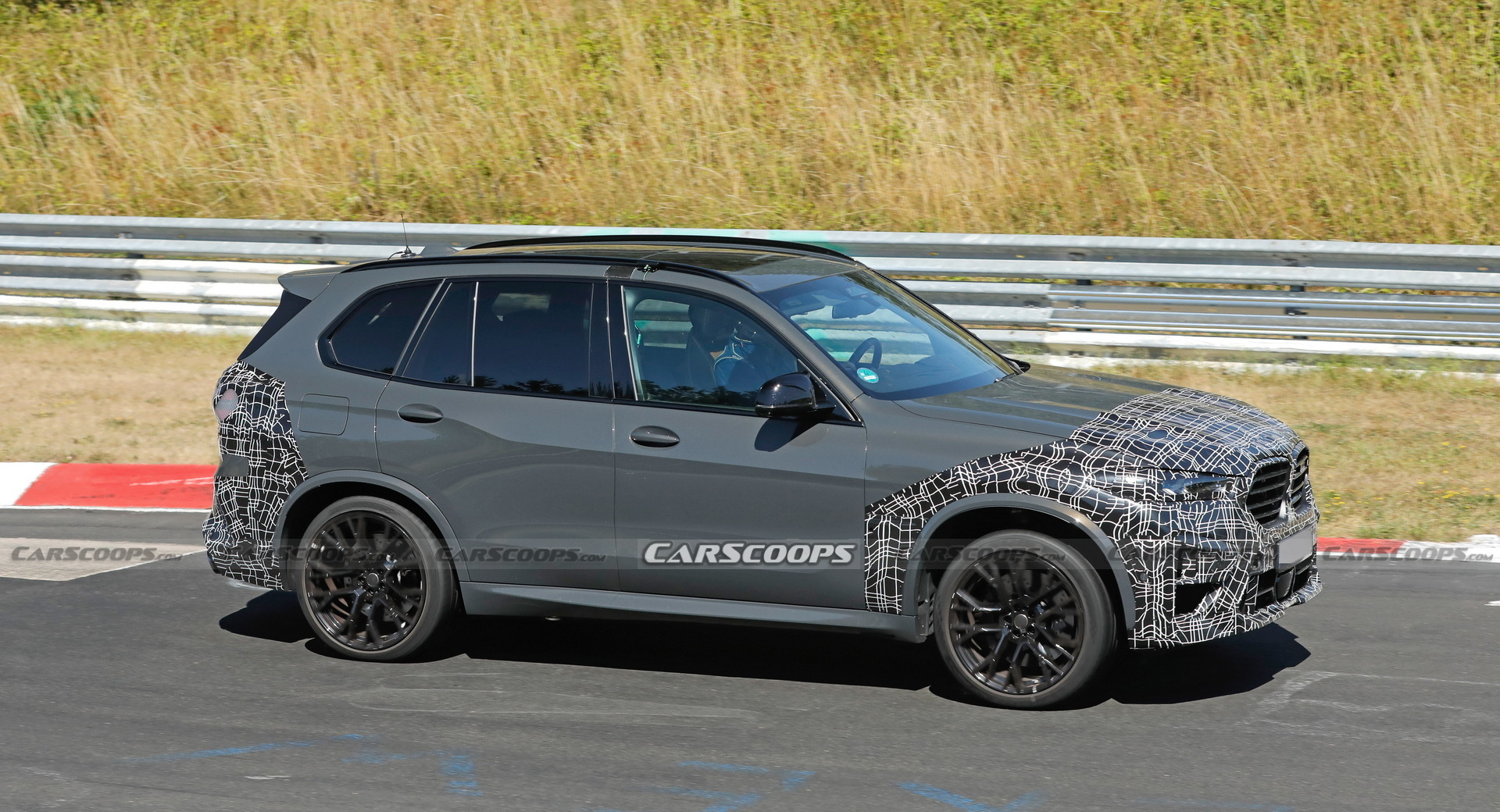2024 BMW X5 M Shows A Little More Grille While Testing At The Nurburgring