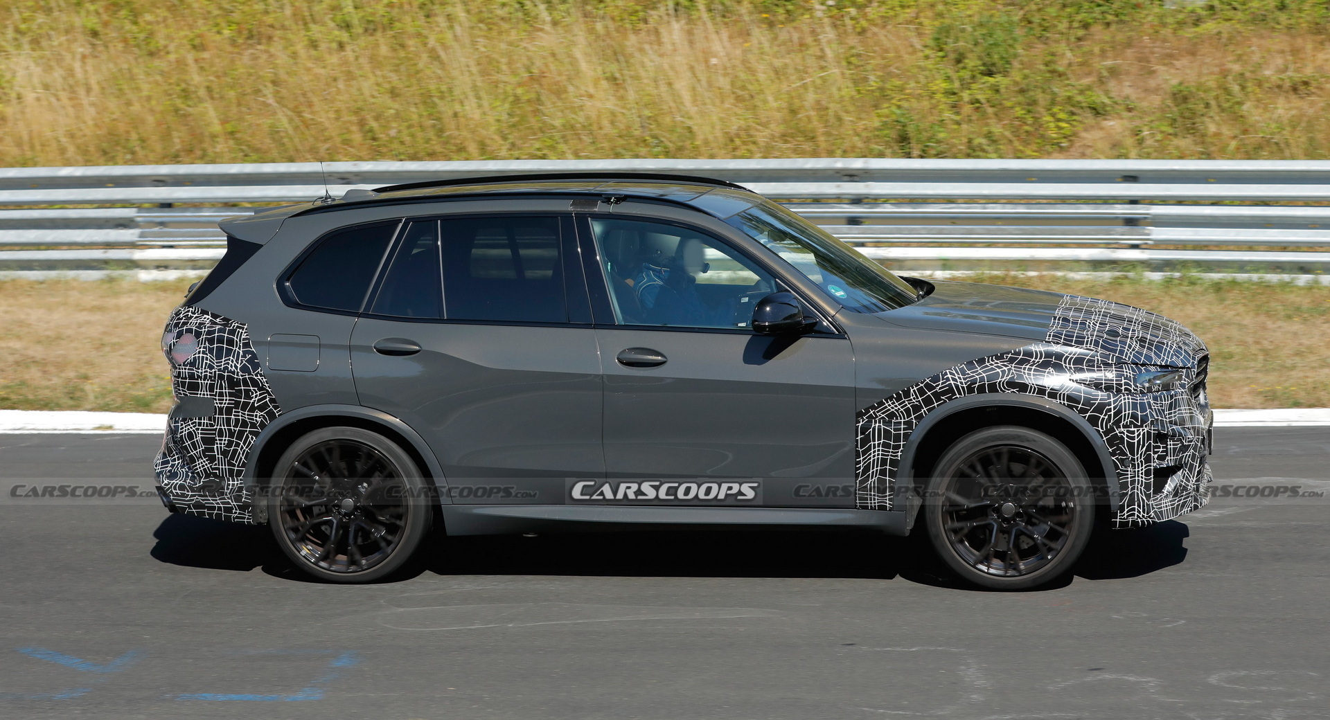 2024 BMW X5 M Shows A Little More Grille While Testing At The Nurburgring