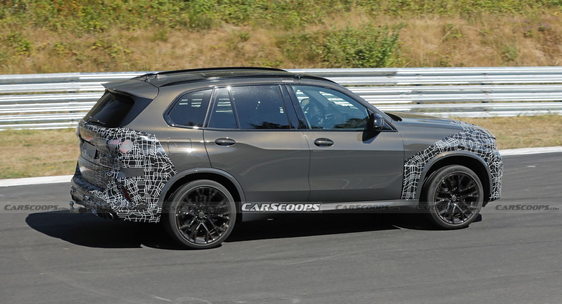 2024 BMW X5 M Shows A Little More Grille While Testing At The Nurburgring