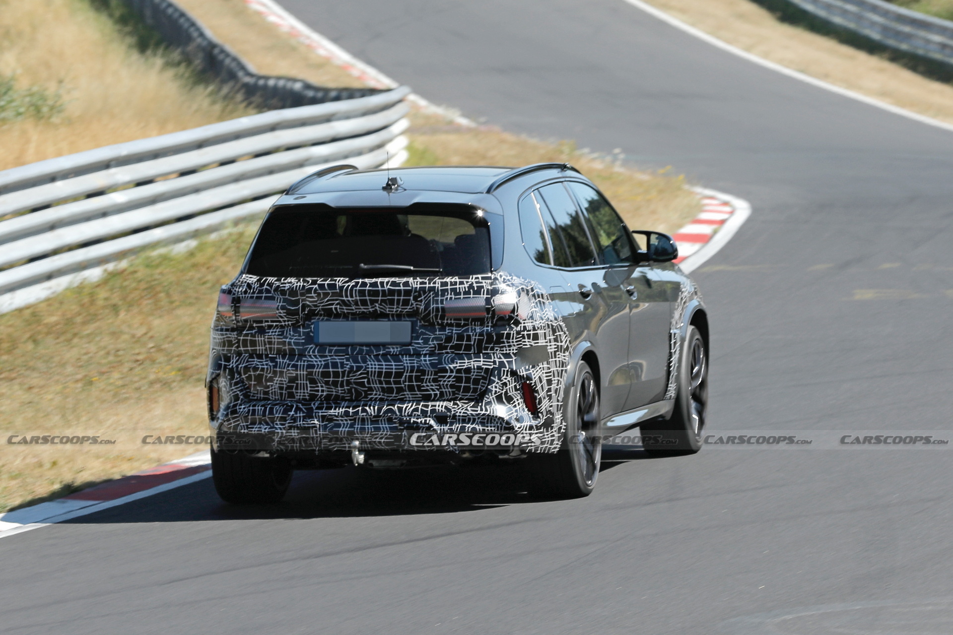 2024 BMW X5 M Shows A Little More Grille While Testing At The Nurburgring