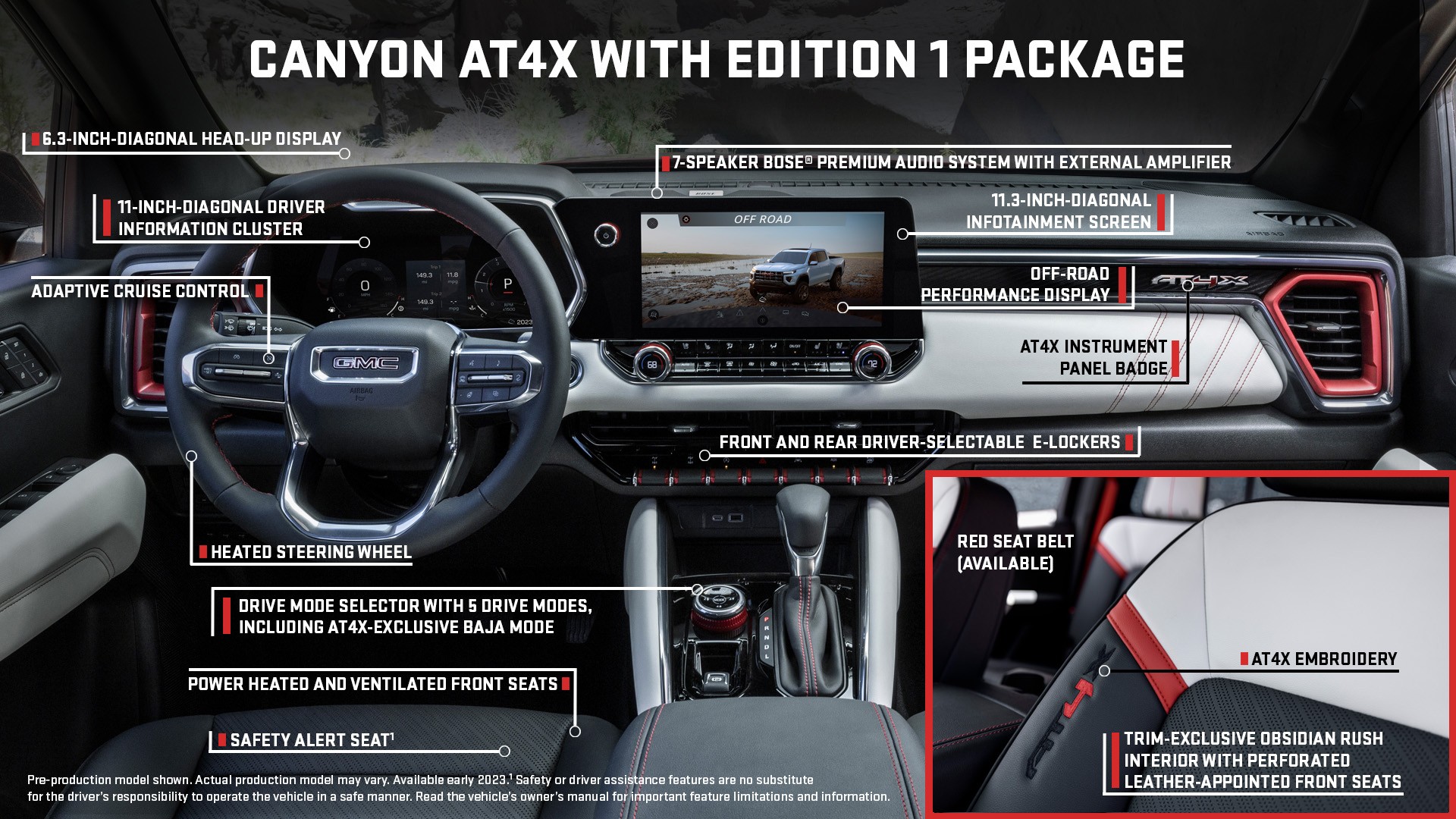 2023 GMC Canyon Combines Luxury And Off-Road Prowess With 310 HP Turbo Engine