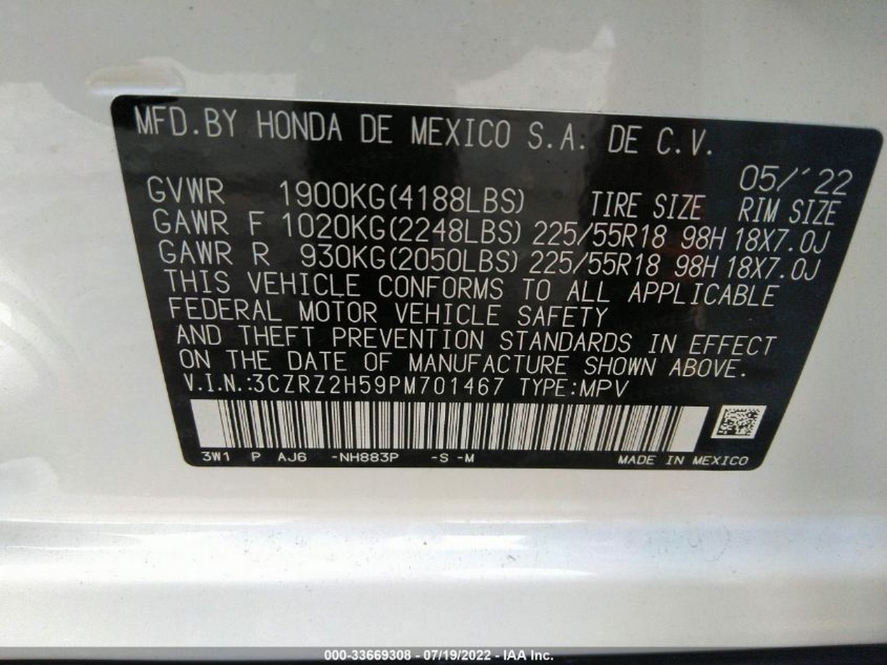 That Was Fast: A Handful Of 2023 Honda HR-Vs Have Already Been Crashed