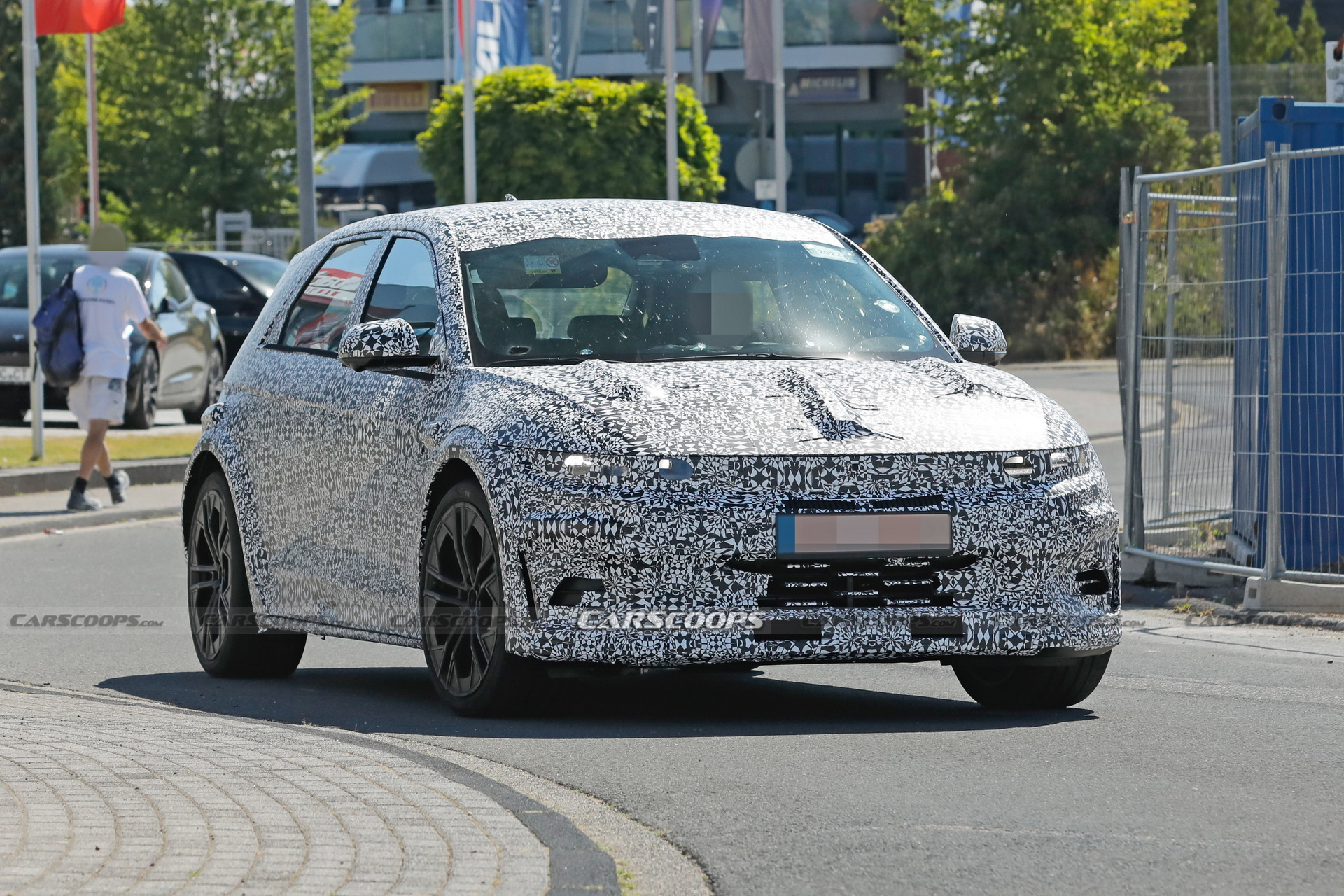 Production-Ready 2023 Hyundai Ioniq 5 N Spied Wearing New Camo