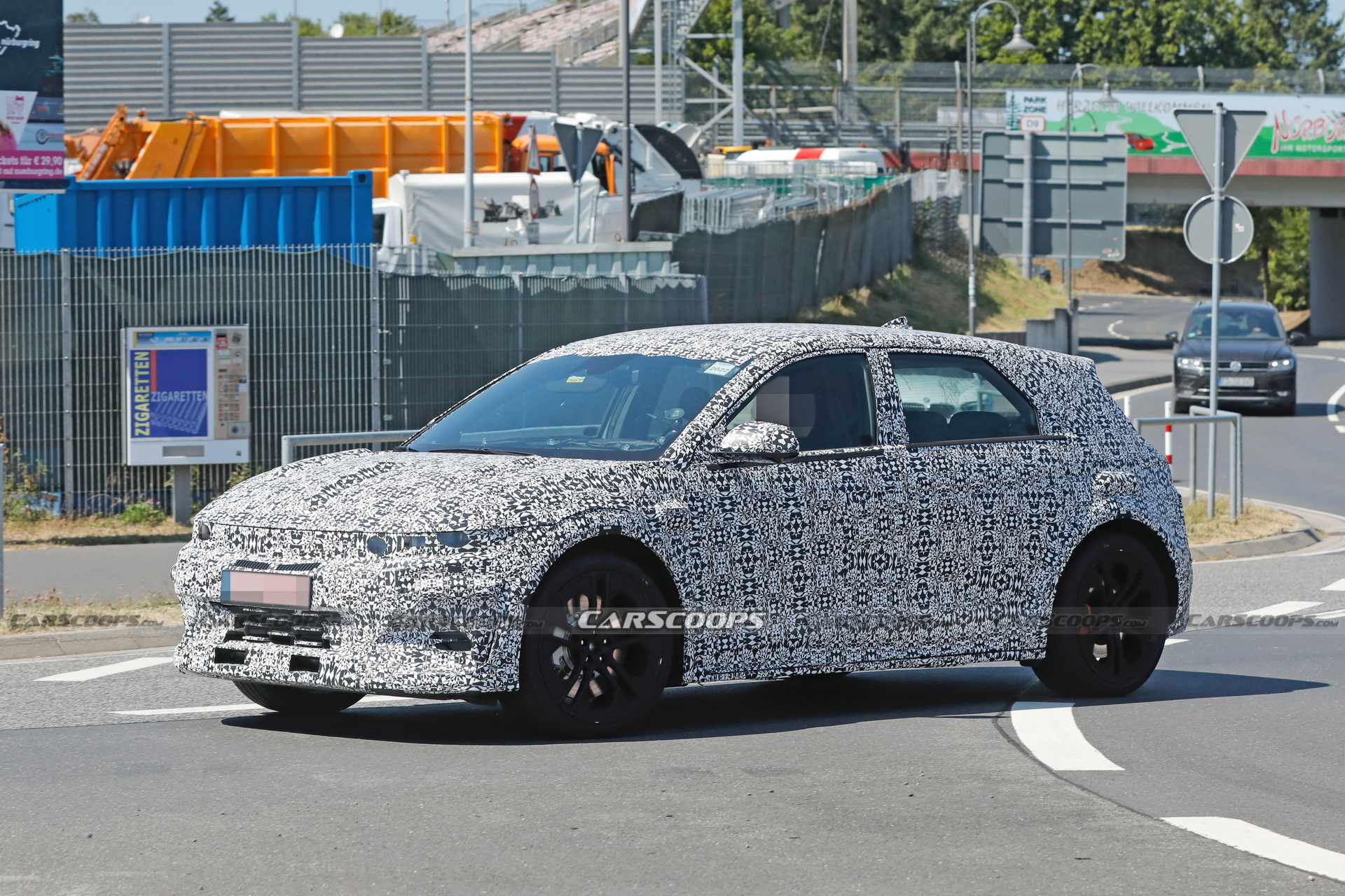 Production-Ready 2023 Hyundai Ioniq 5 N Spied Wearing New Camo