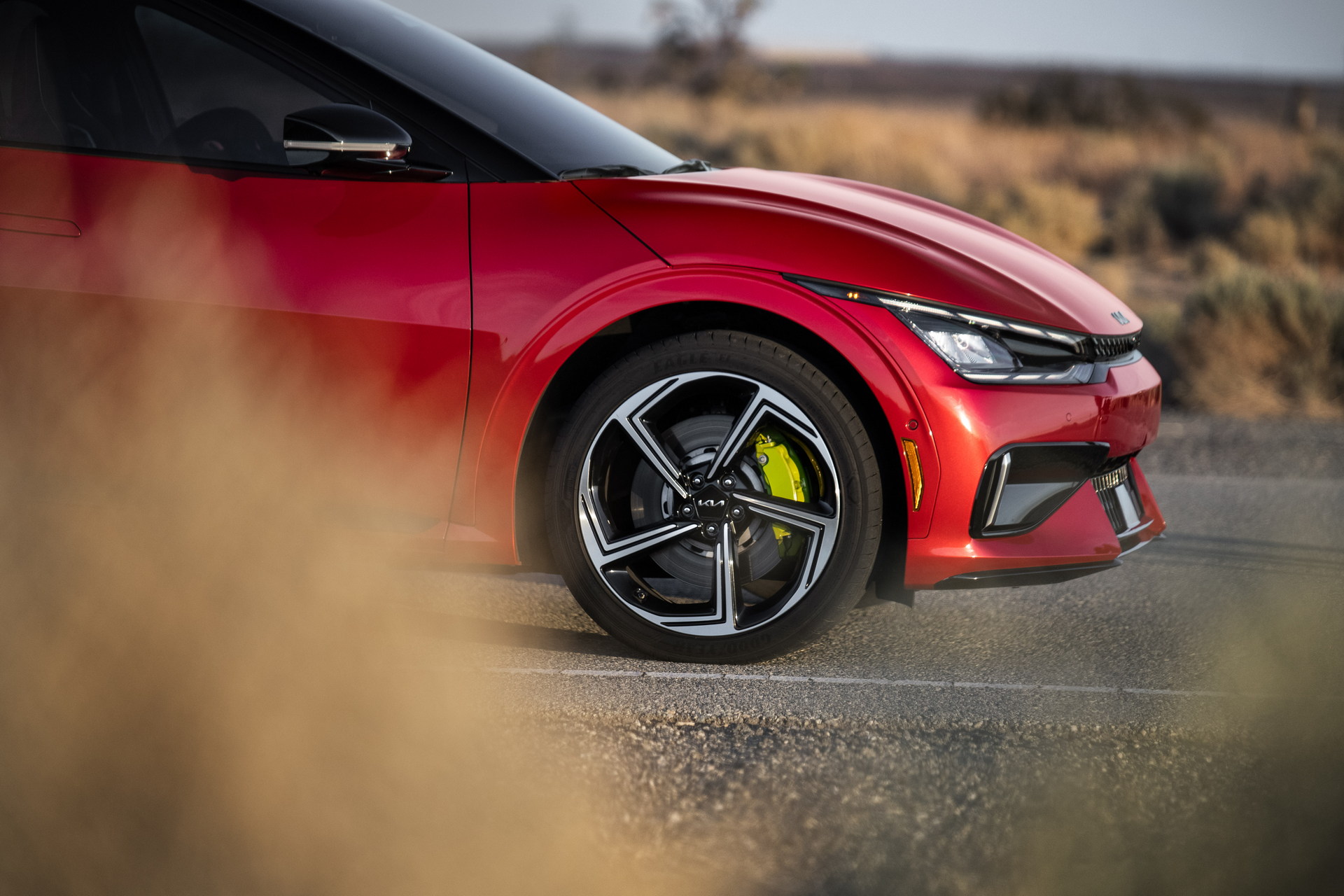 2023 KIA EV6 GT Makes North American Debut At The Quail With Sportscar-Rivaling Performance