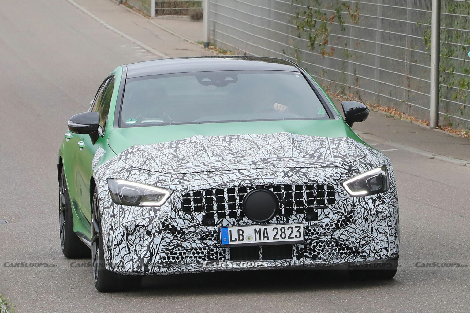 Mercedes-AMG GT 4-Door Prototype Suggests A Facelift Might Be In The