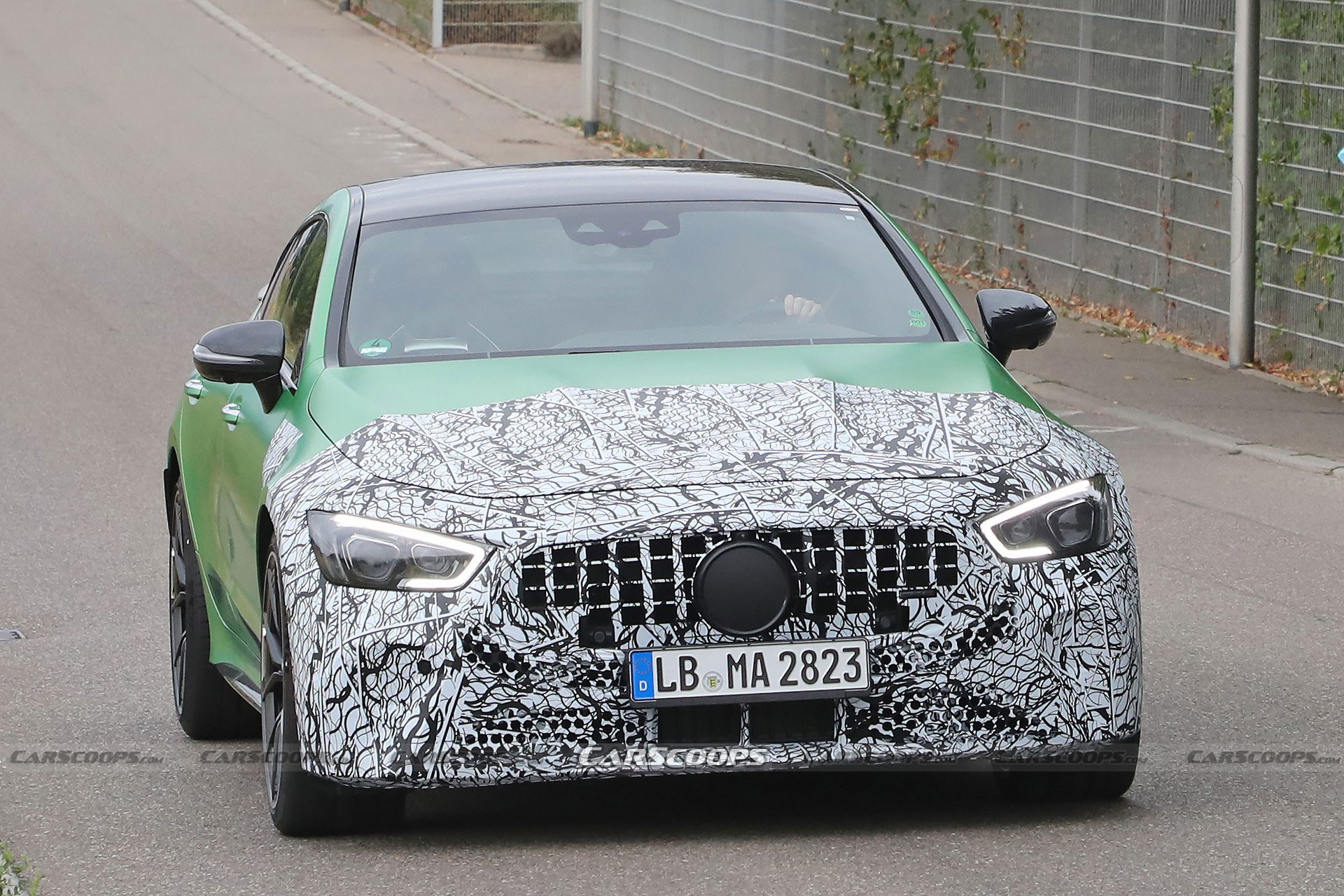 Mercedes-AMG GT 4-Door Prototype Suggests A Facelift Might Be In The Works