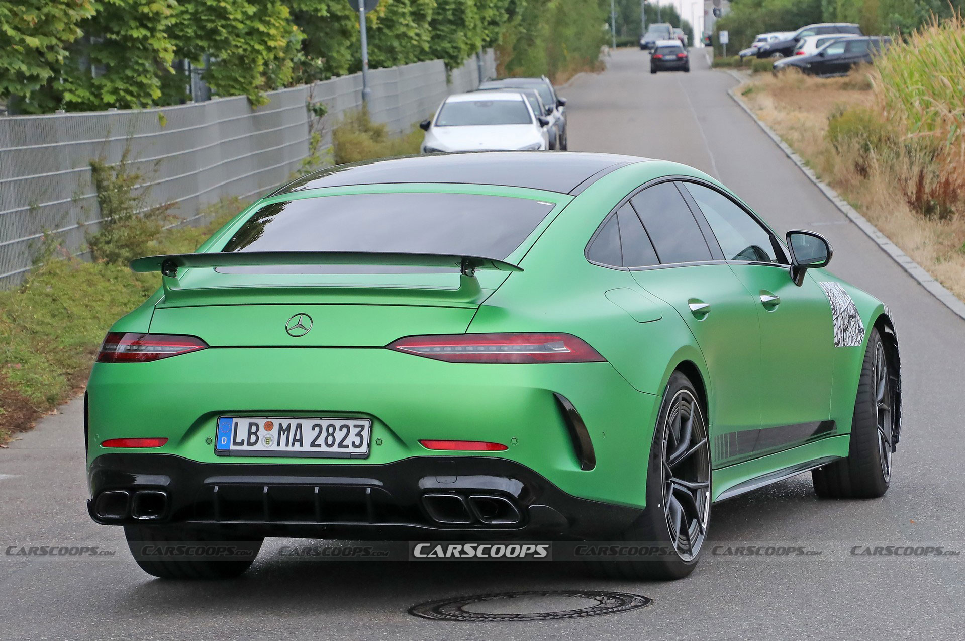Mercedes-AMG GT 4-Door Prototype Suggests A Facelift Might Be In The Works