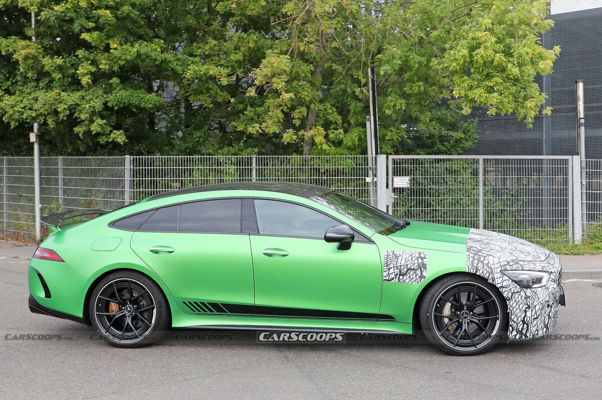 Mercedes-AMG GT 4-Door Prototype Suggests A Facelift Might Be In The Works