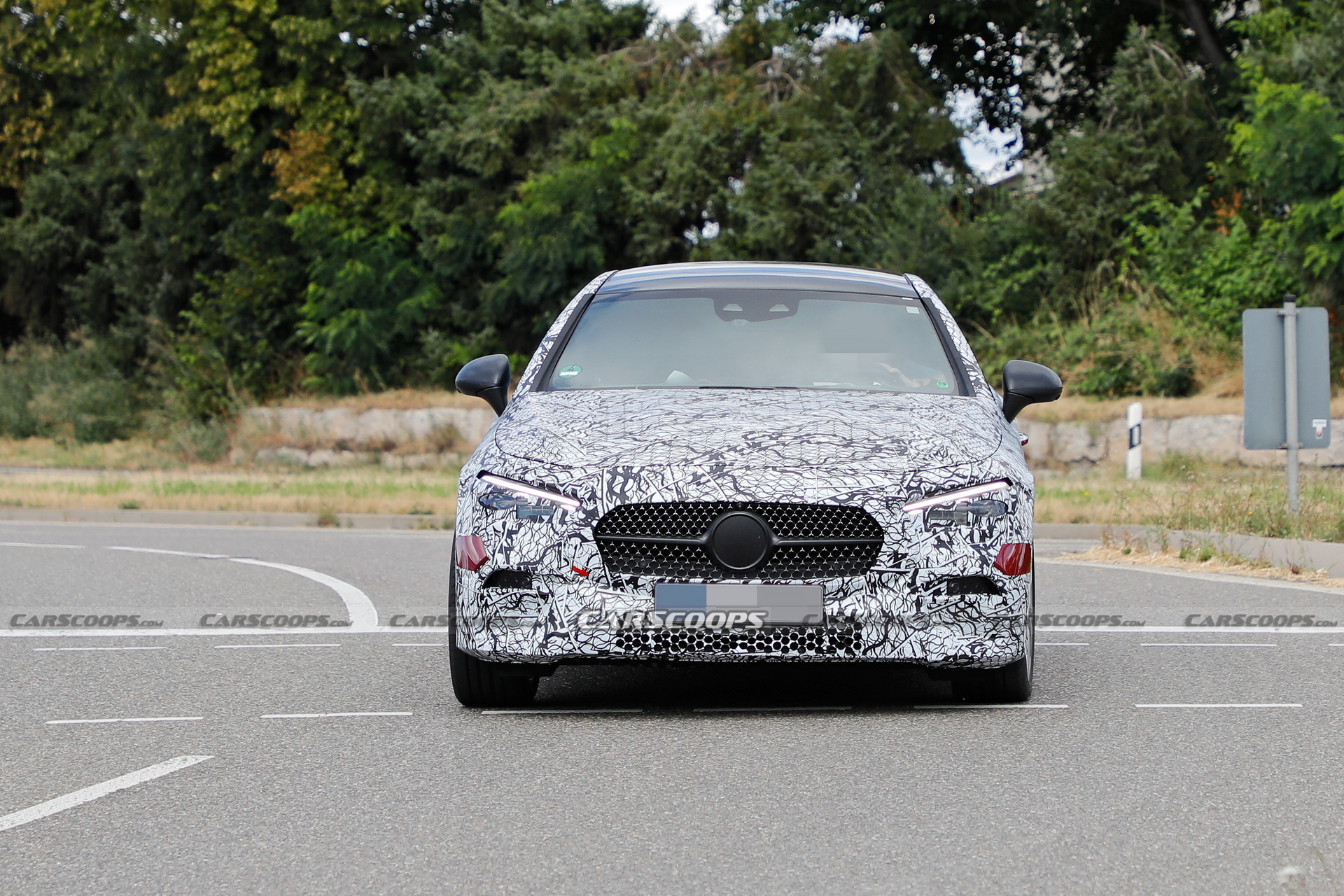 2023 Mercedes CLE Coupe Tackles The Nurburgring