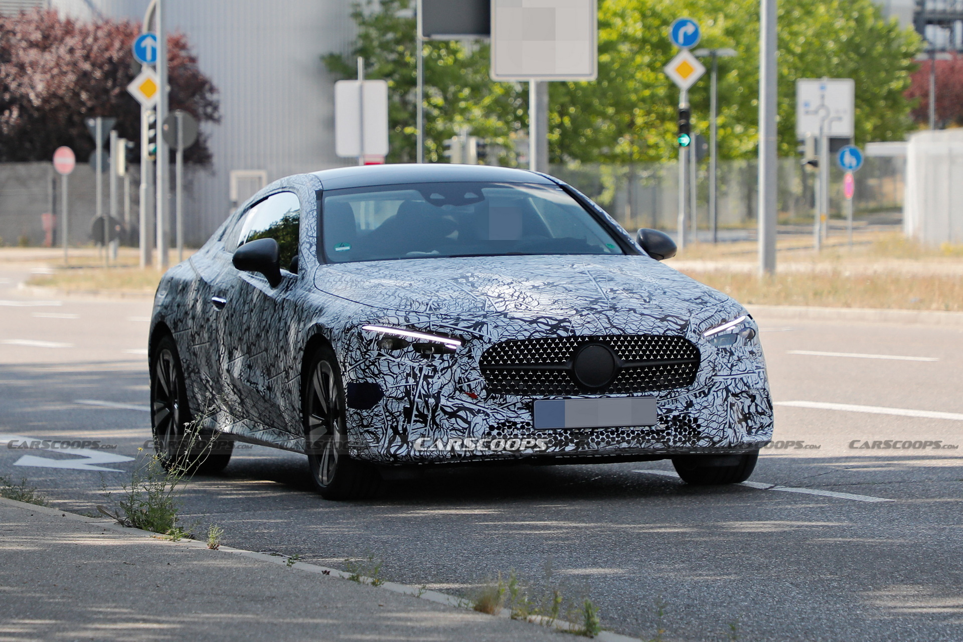 2023 Mercedes CLE Coupe Tackles The Nurburgring