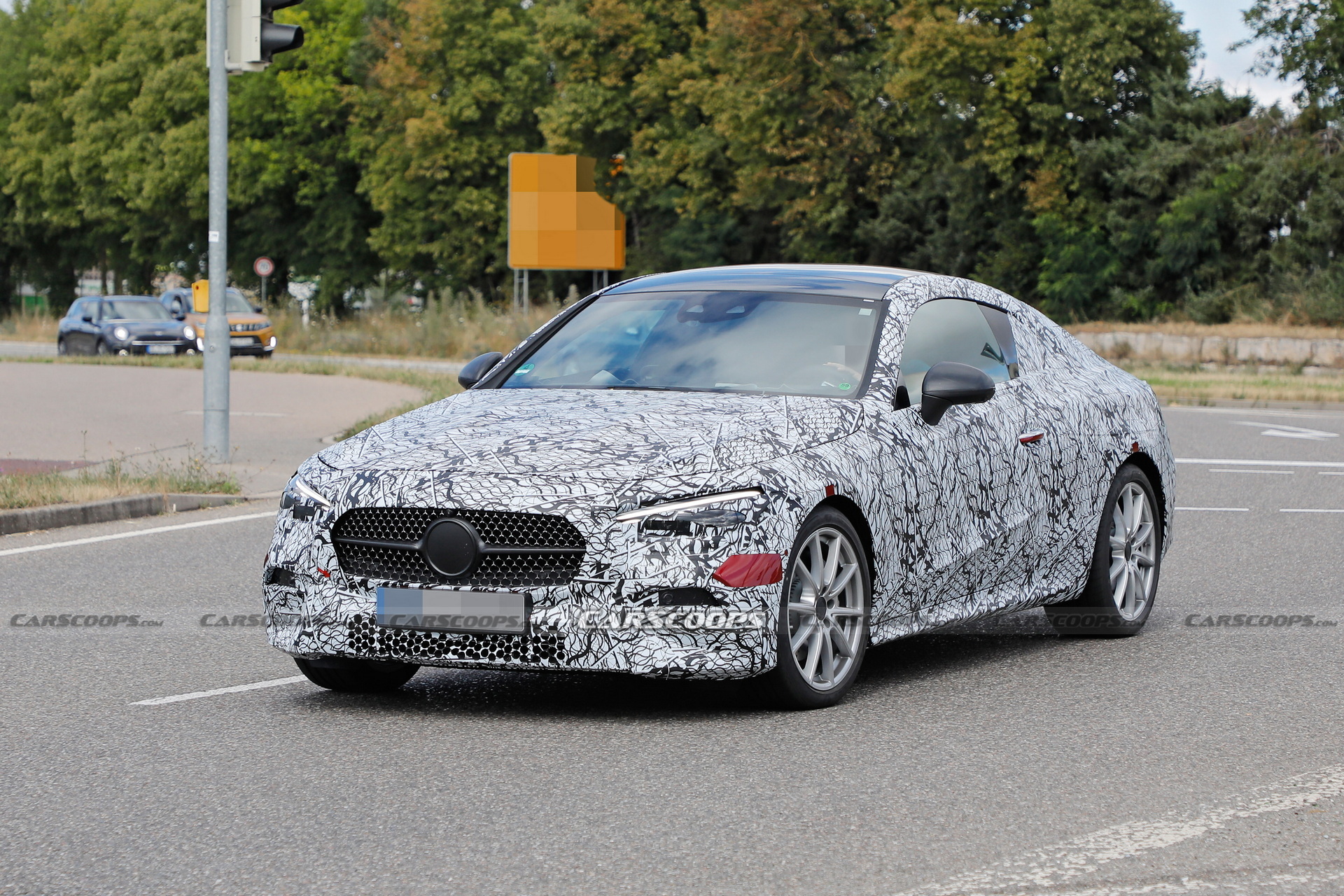 2023 Mercedes CLE Coupe Tackles The Nurburgring