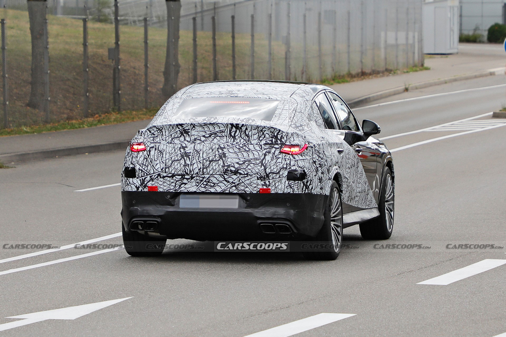 2024 Mercedes GLC Coupe Spied In Mild And Wild AMG Guise