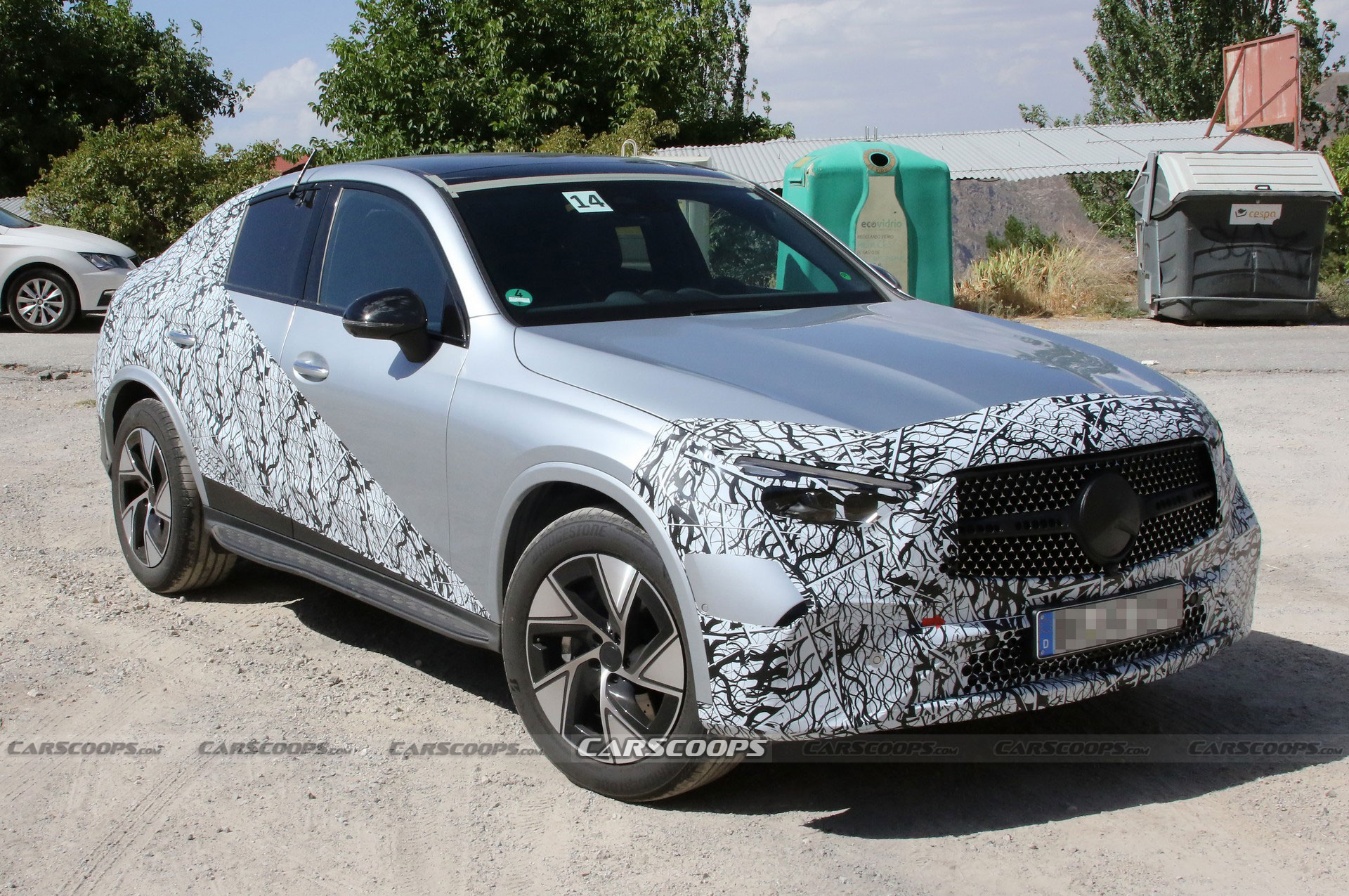 2024 Mercedes GLC Coupe Spied In Mild And Wild AMG Guise