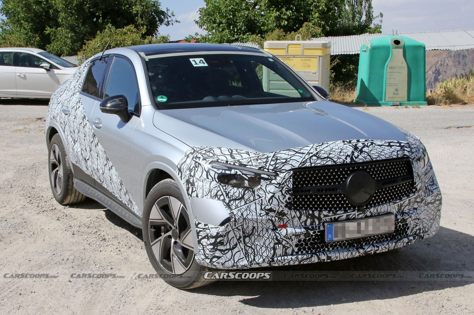 2024 Mercedes GLC Coupe Spied In Mild And Wild AMG Guise
