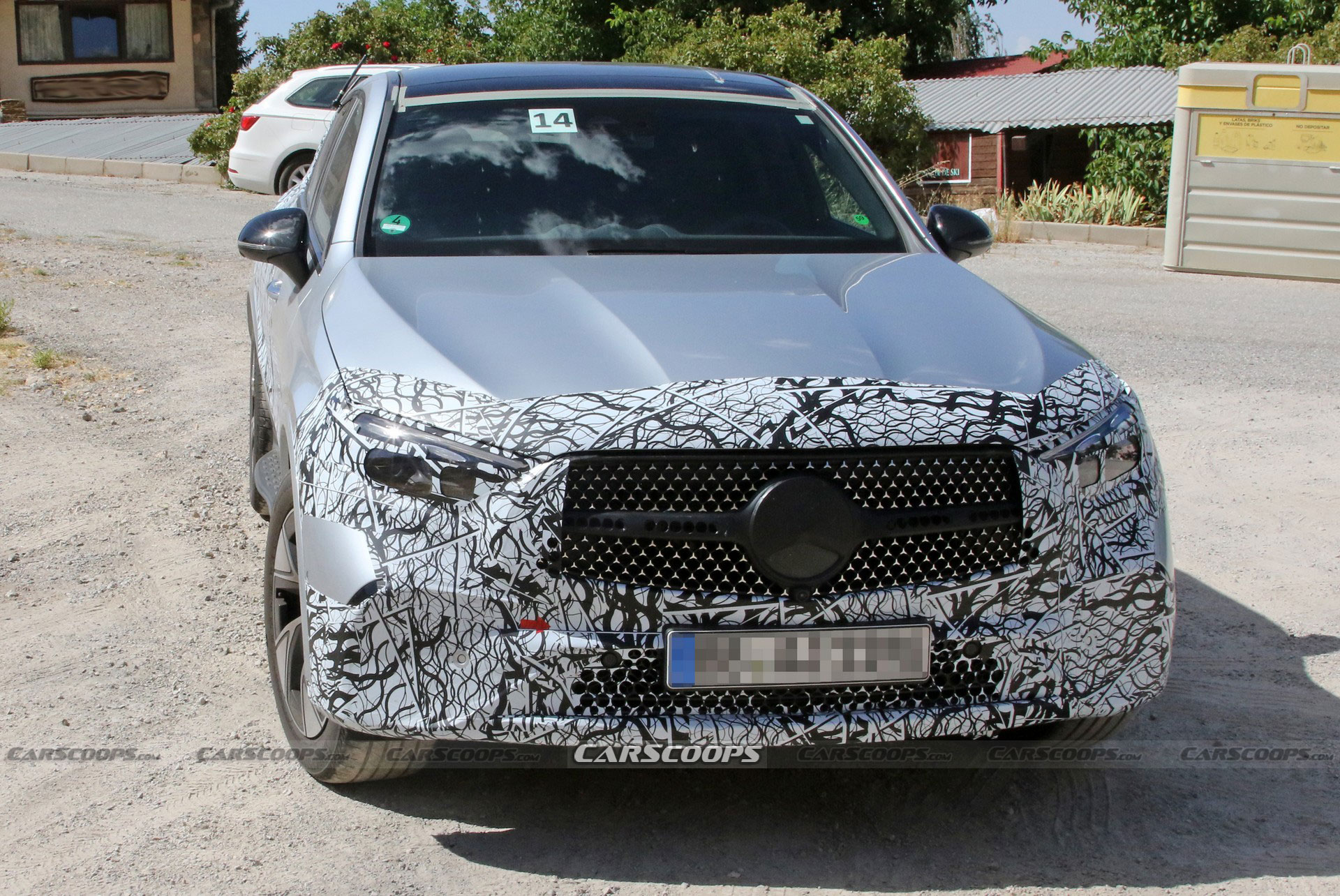2024 Mercedes GLC Coupe Spied In Mild And Wild AMG Guise